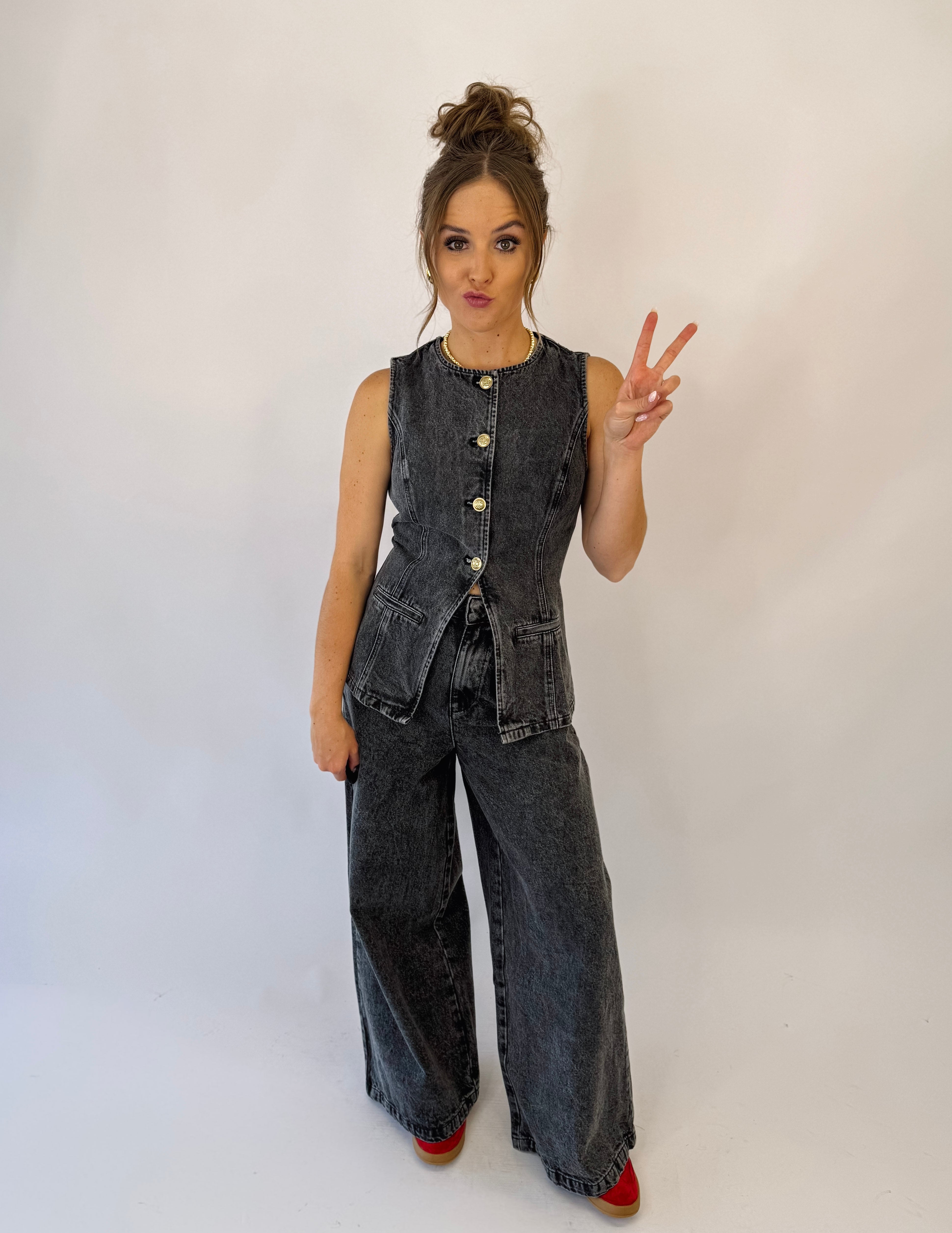 Urban Cowgirl Denim Vest