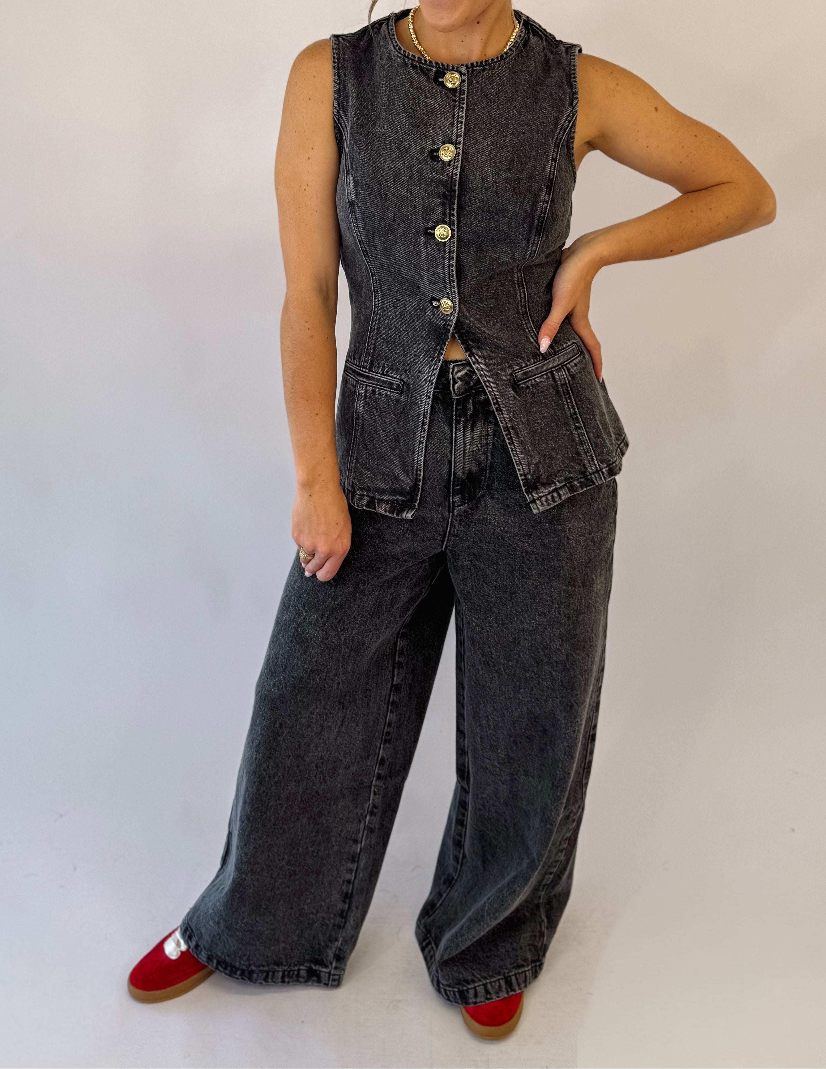 Urban Cowgirl Denim Vest