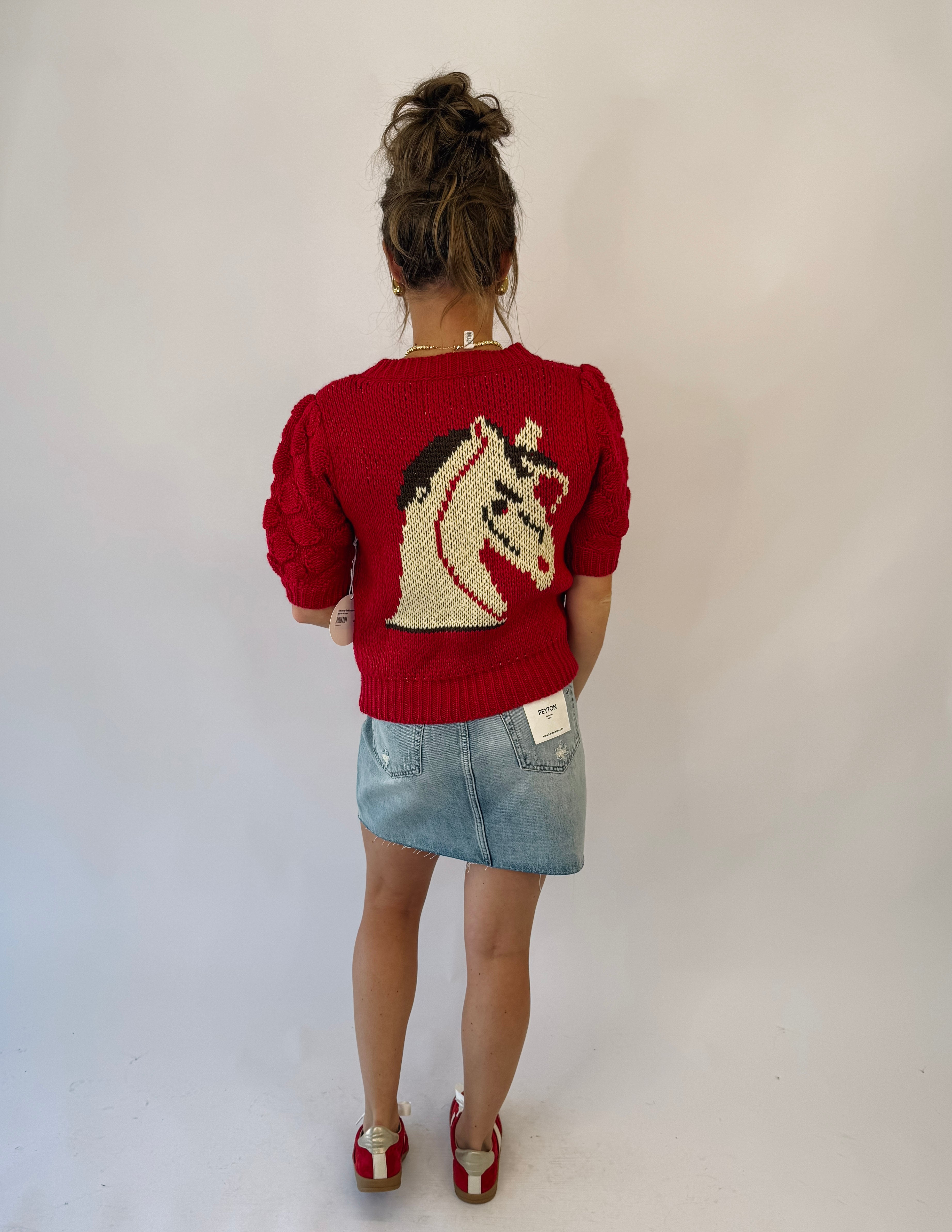 Stallion Chic Knit Cardigan