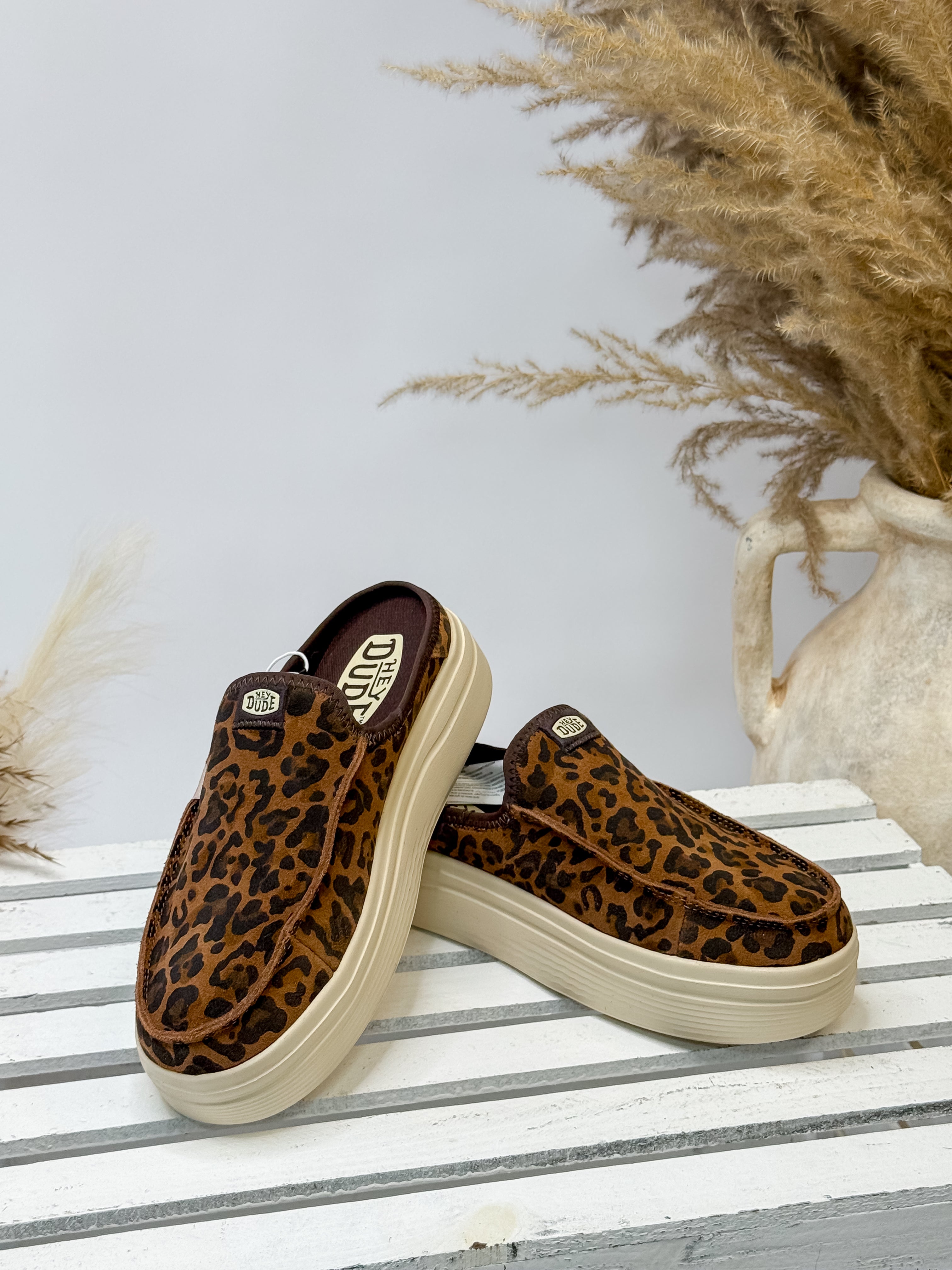 [Hey Dude] Austin Lift Classic - Brown Leopard