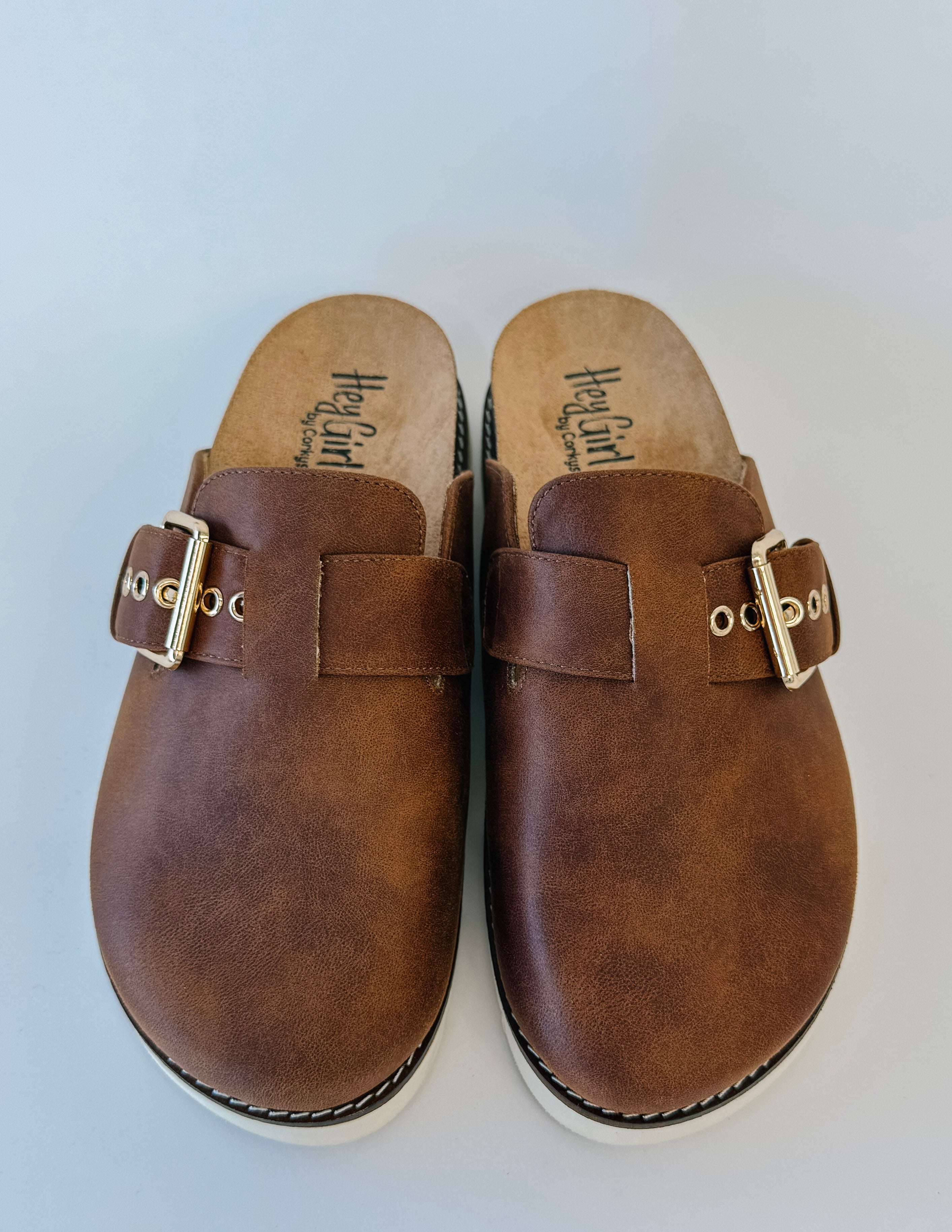 [Hey Girl]Day Dream Mule- Cognac