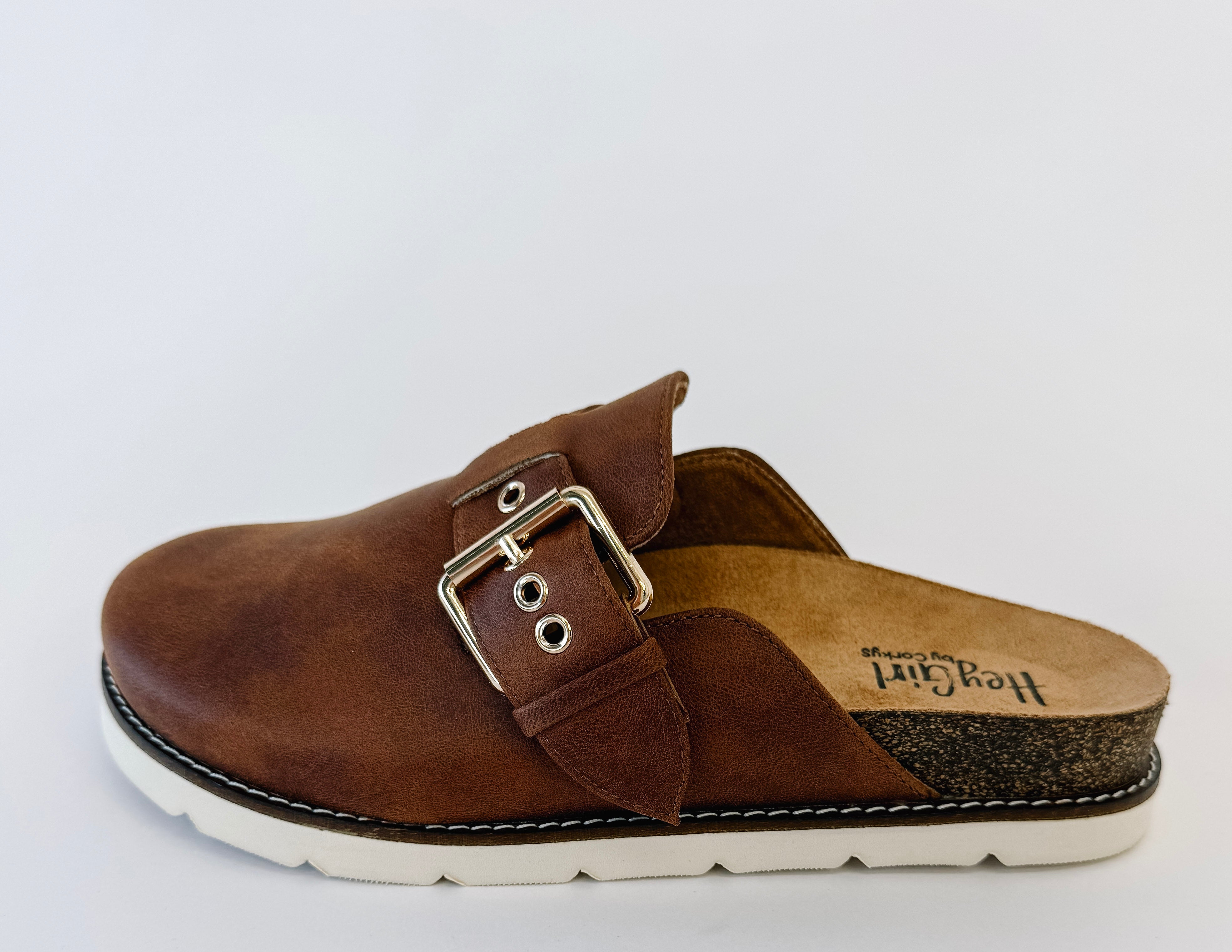 [Hey Girl]Day Dream Mule- Cognac