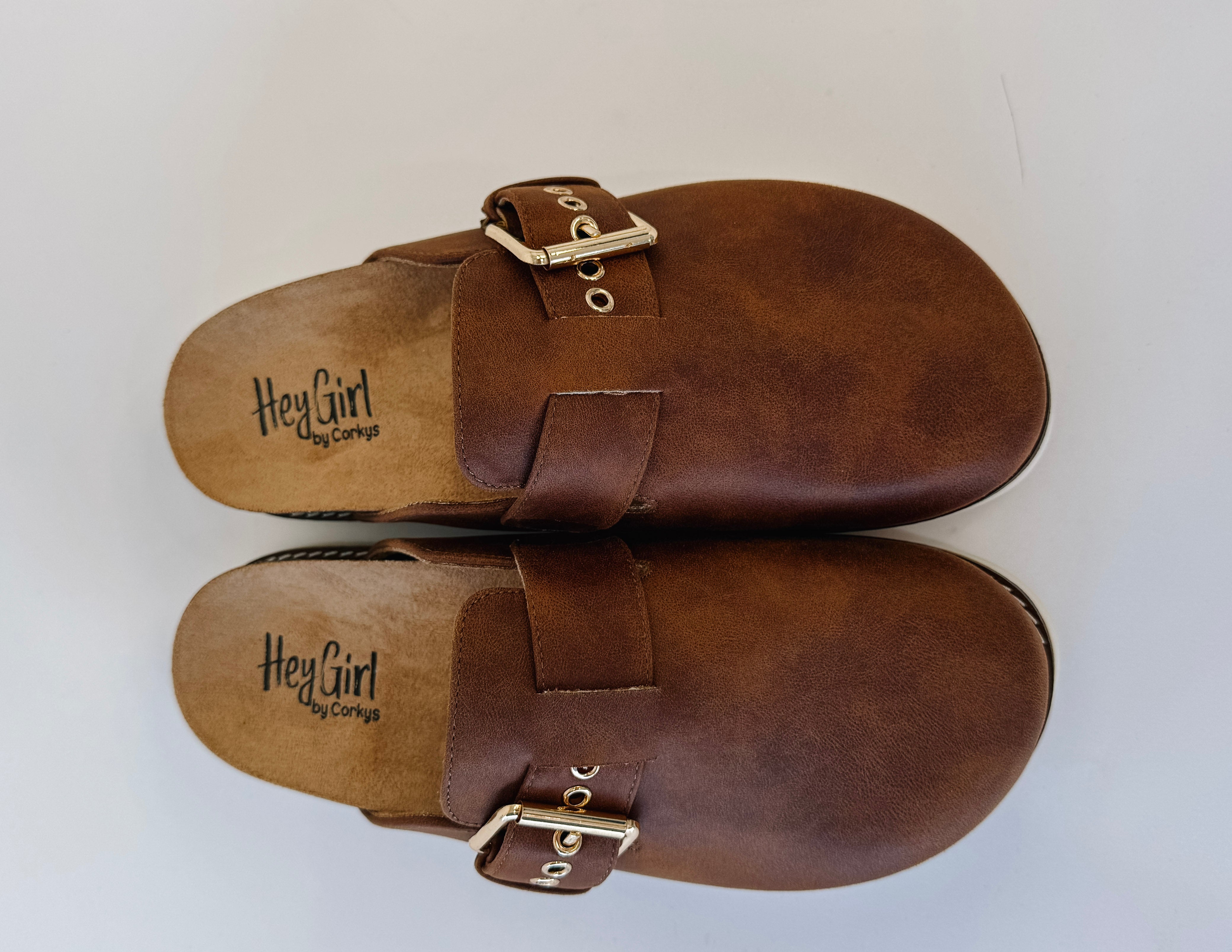 [Hey Girl]Day Dream Mule- Cognac