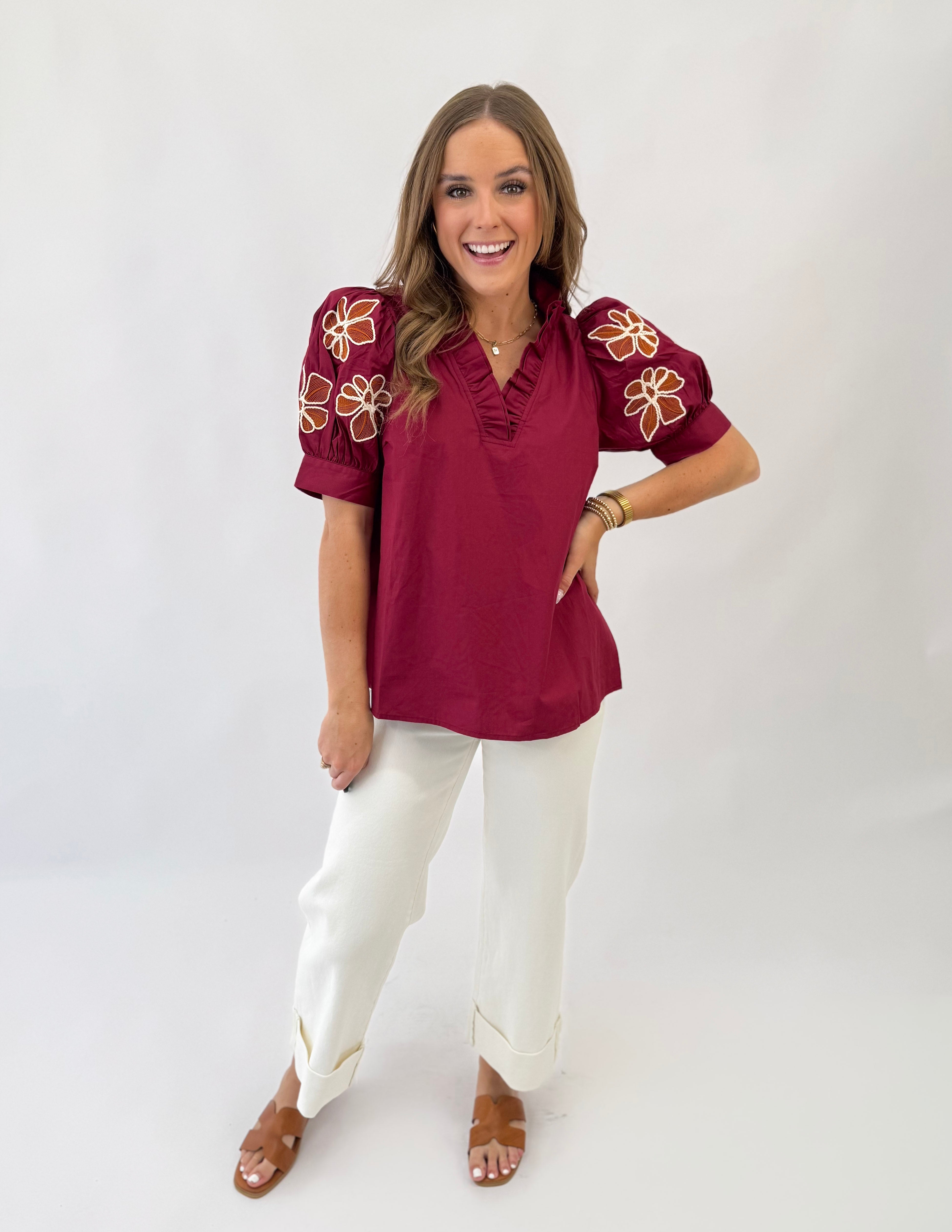 Autumn Embers Blouse