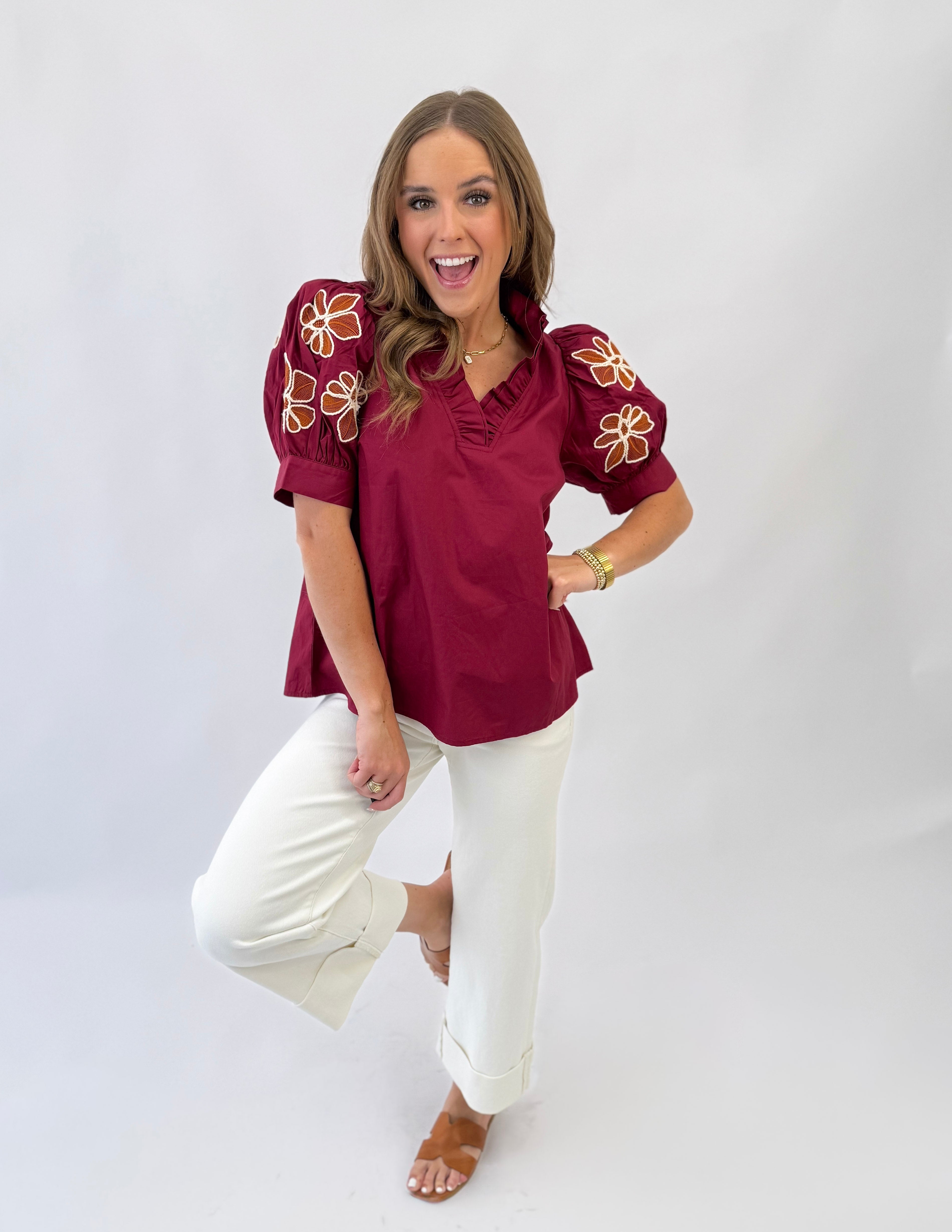 Autumn Embers Blouse