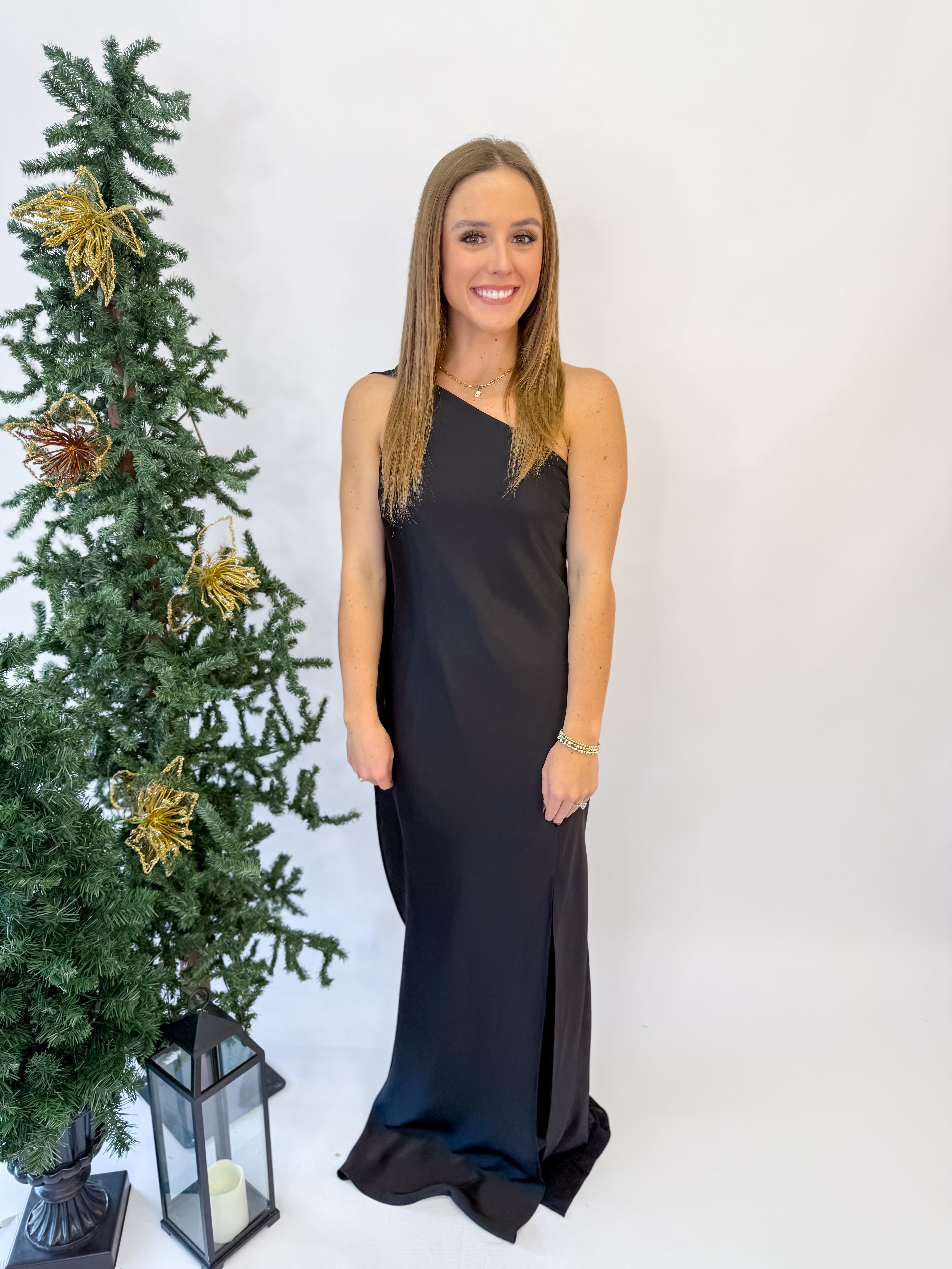 Ayse Long Scarf Dress