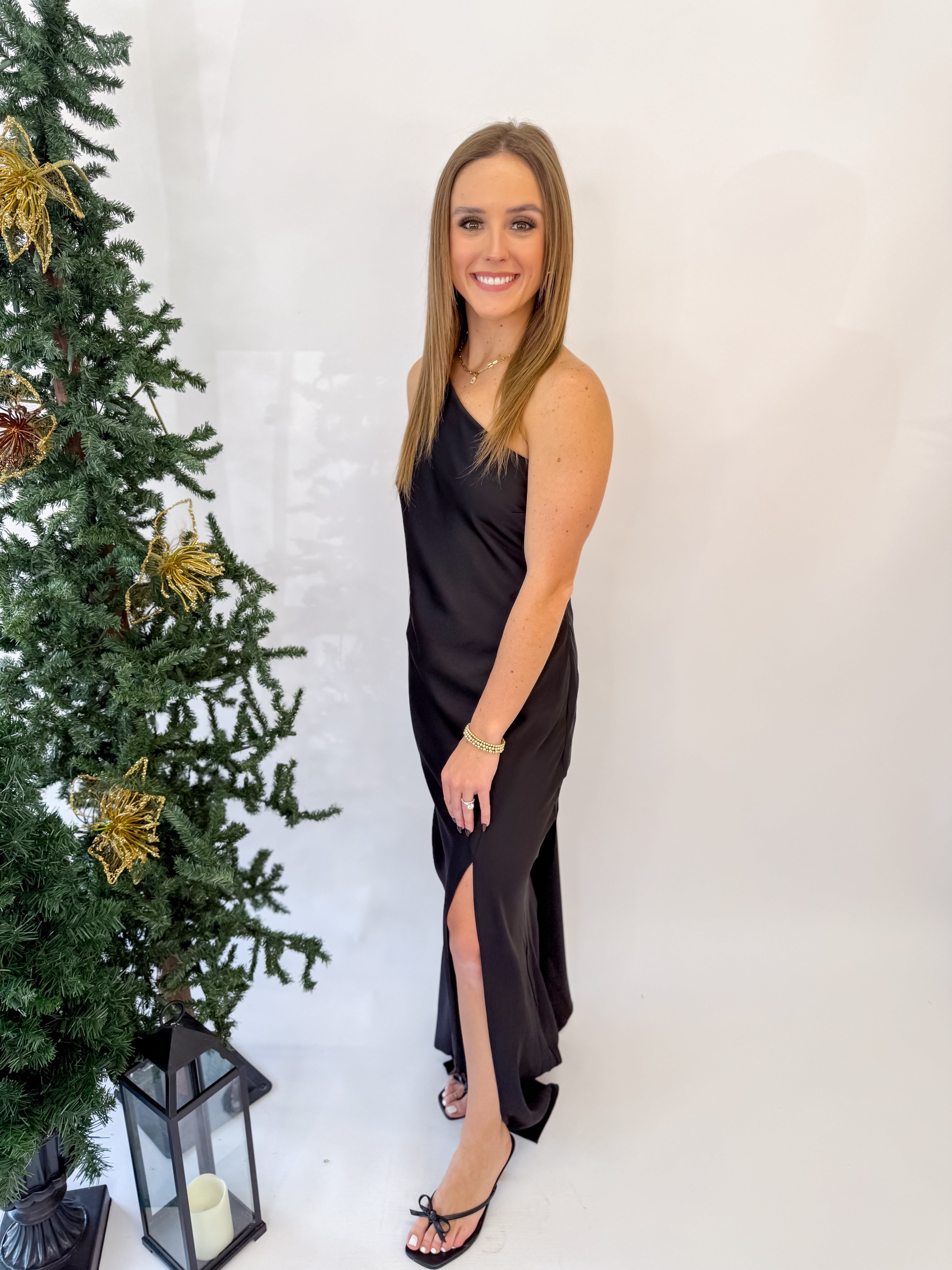 Ayse Long Scarf Dress