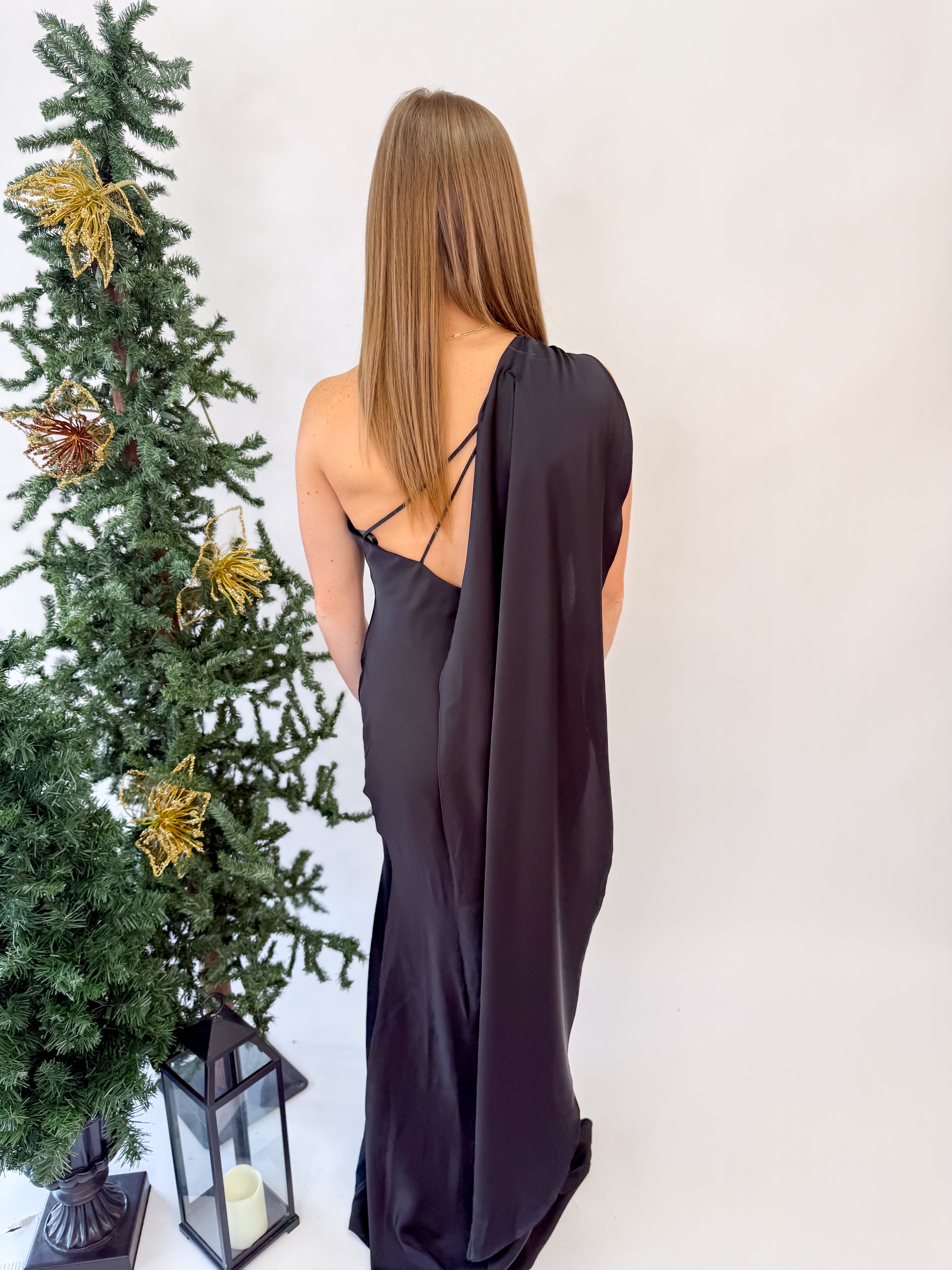 Ayse Long Scarf Dress