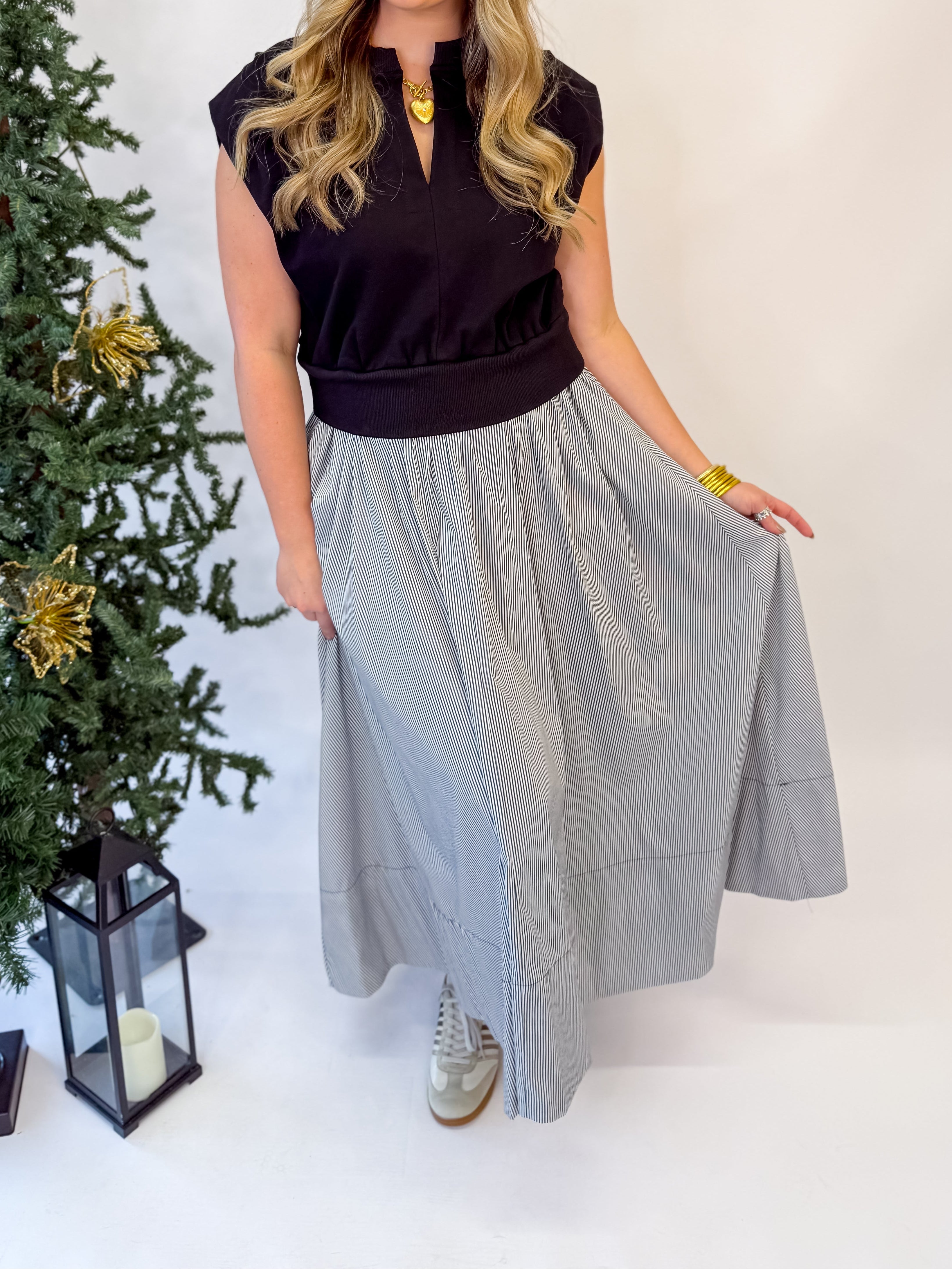 [Elan] Breezy Horizon Maxi Dress