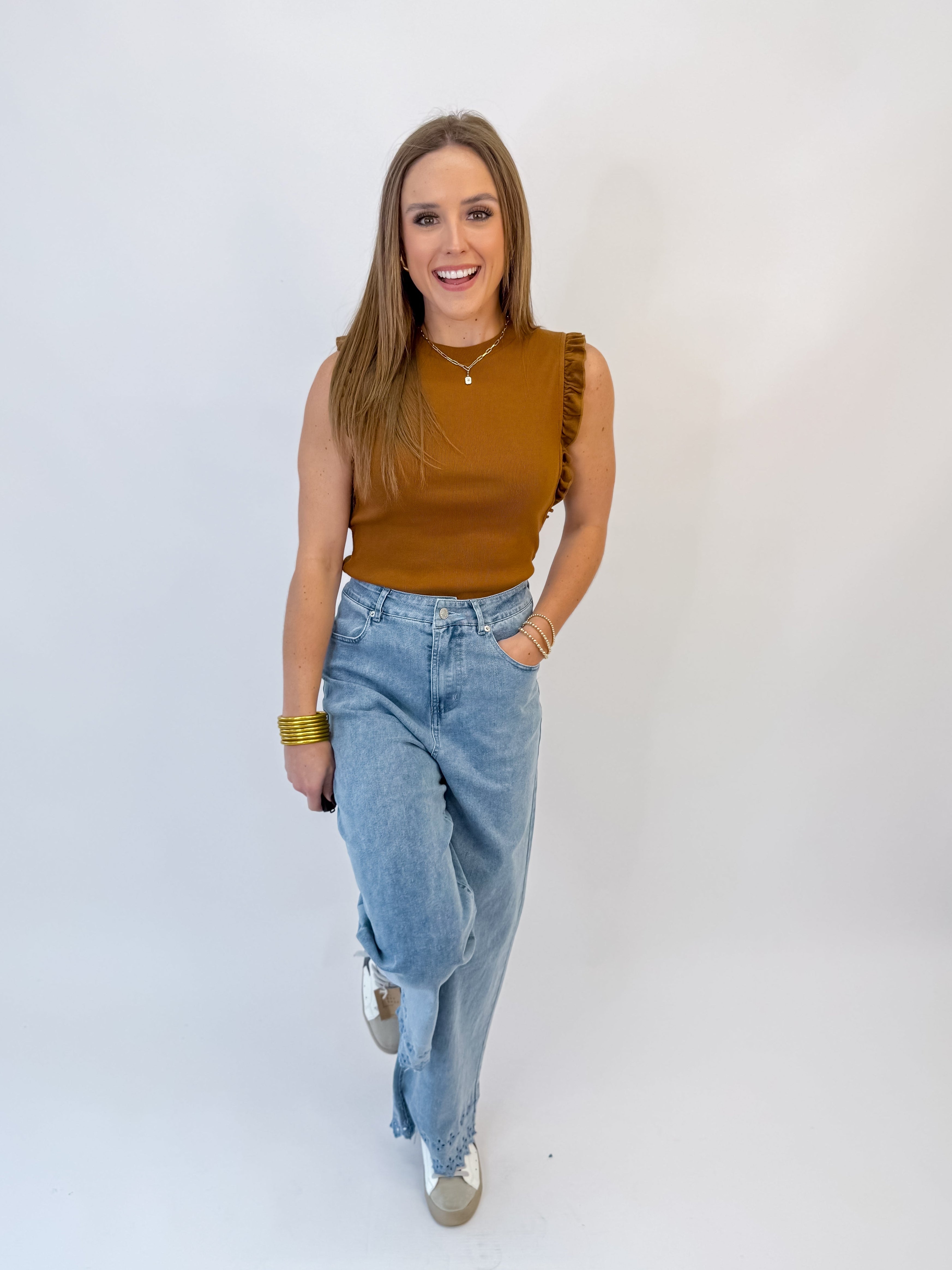 [Dear John] Bridgette Top - Cappuccino