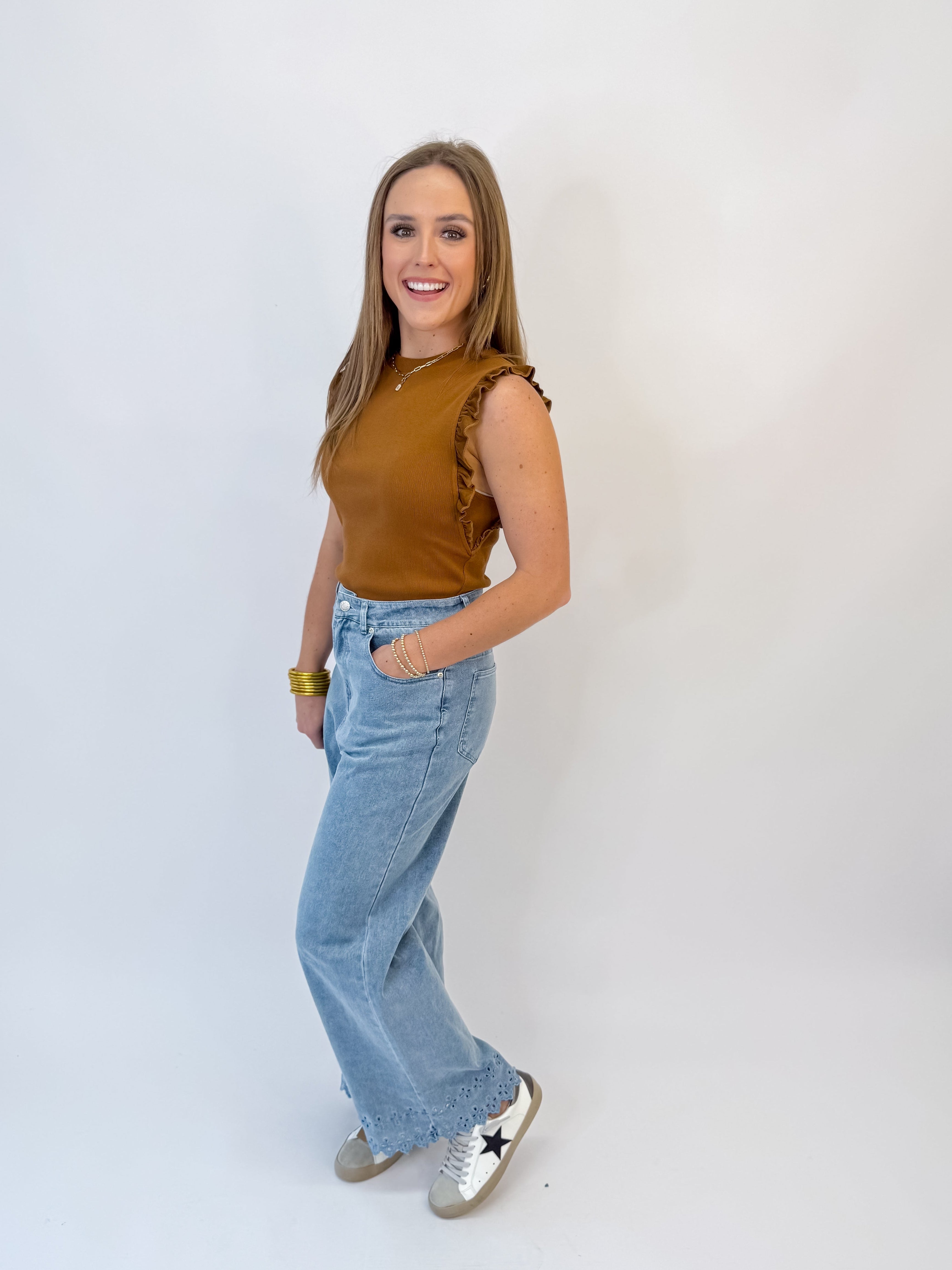 [Dear John] Bridgette Top - Cappuccino