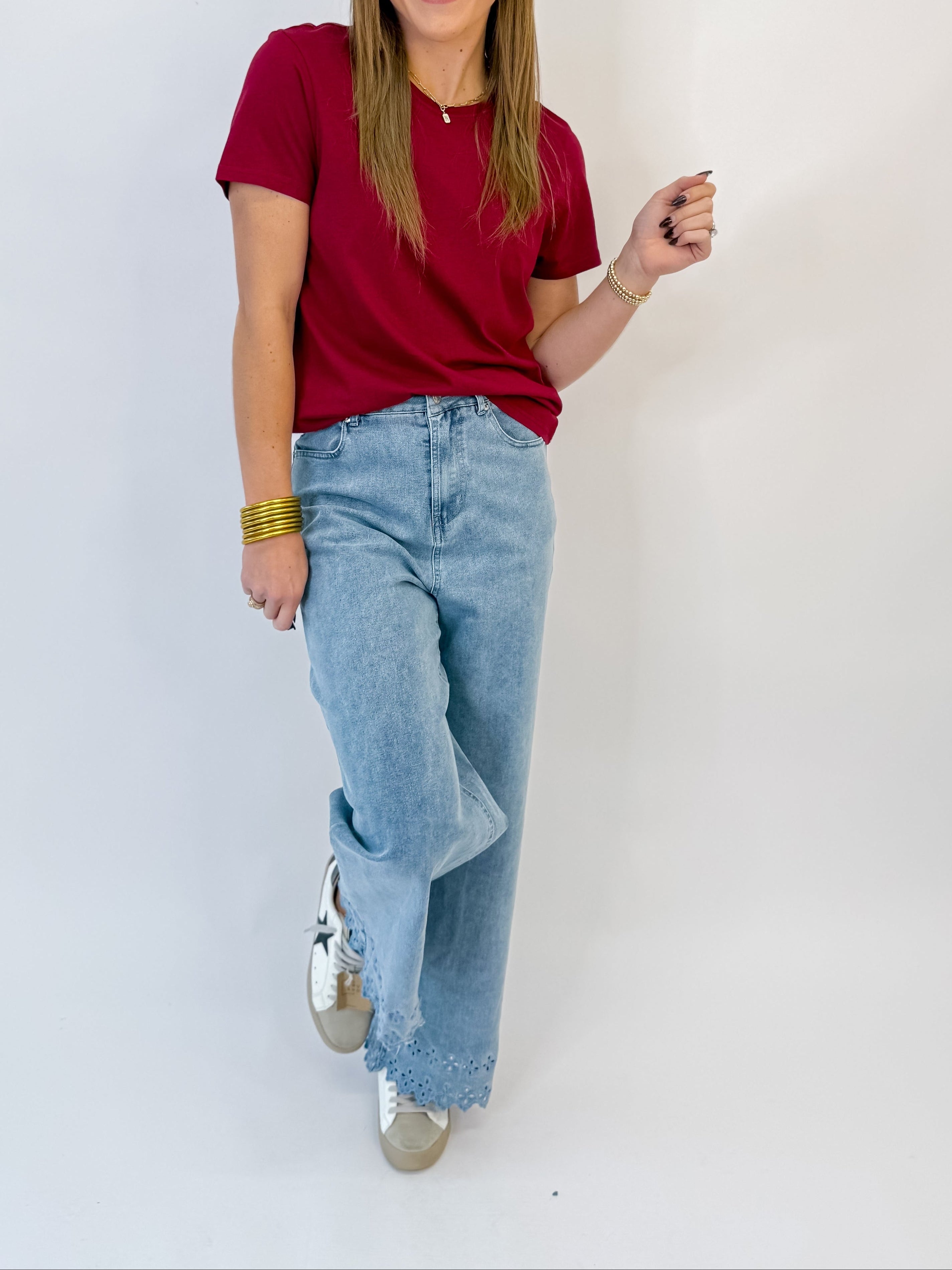 [Dear John] Unity Tee- Tibetan Red