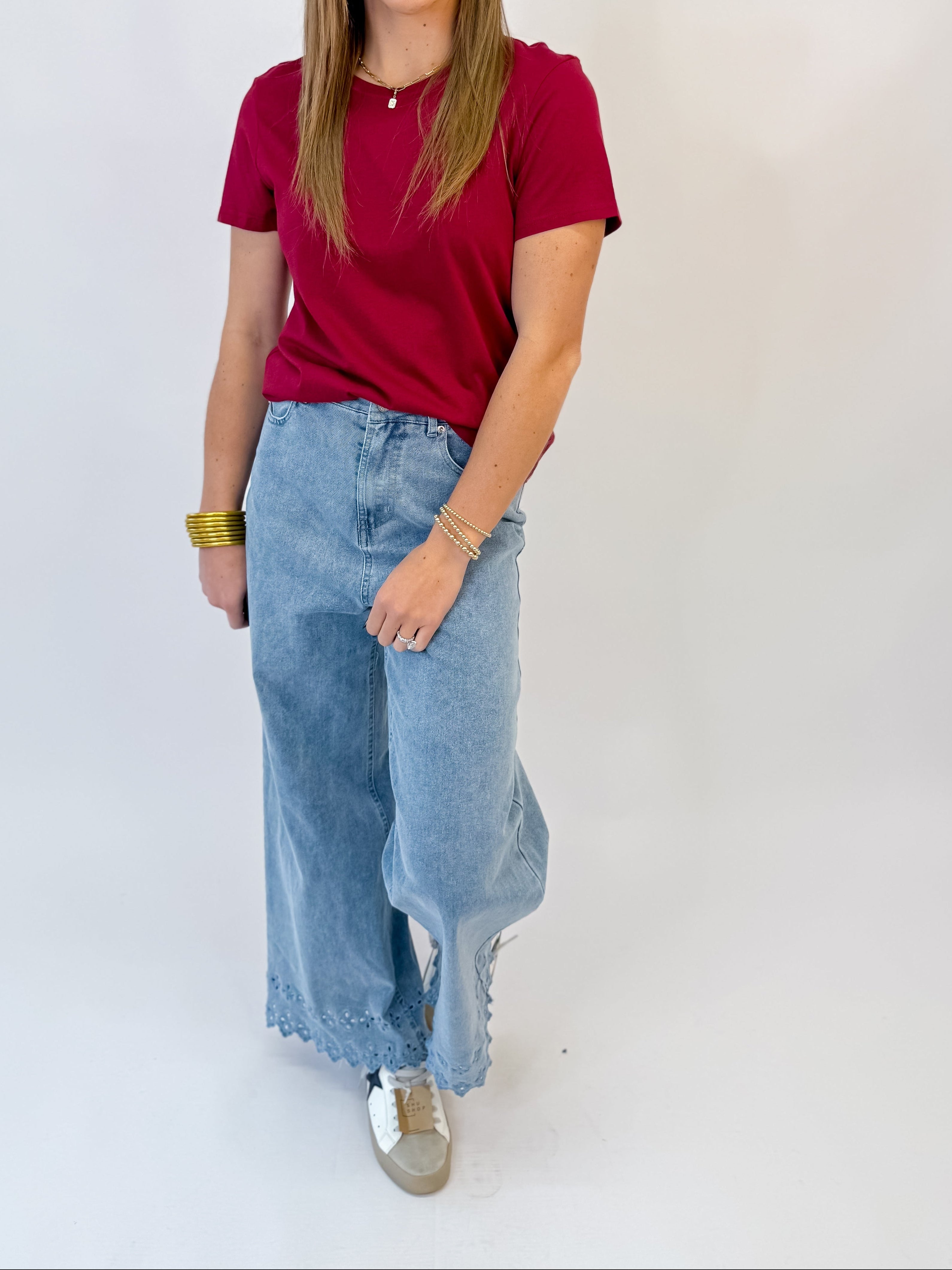[Dear John] Unity Tee- Tibetan Red