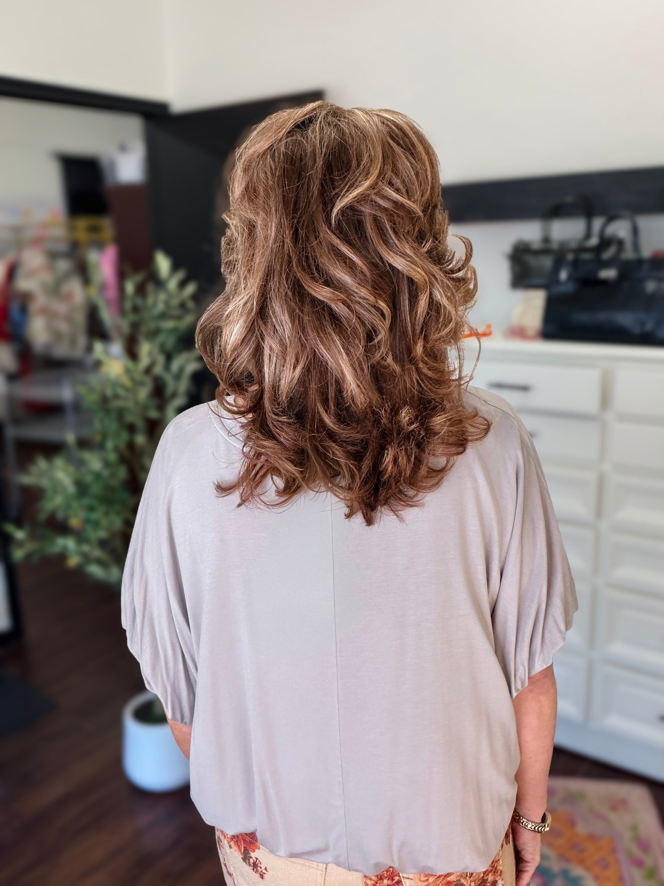 Bubble Your Time Top-Grey