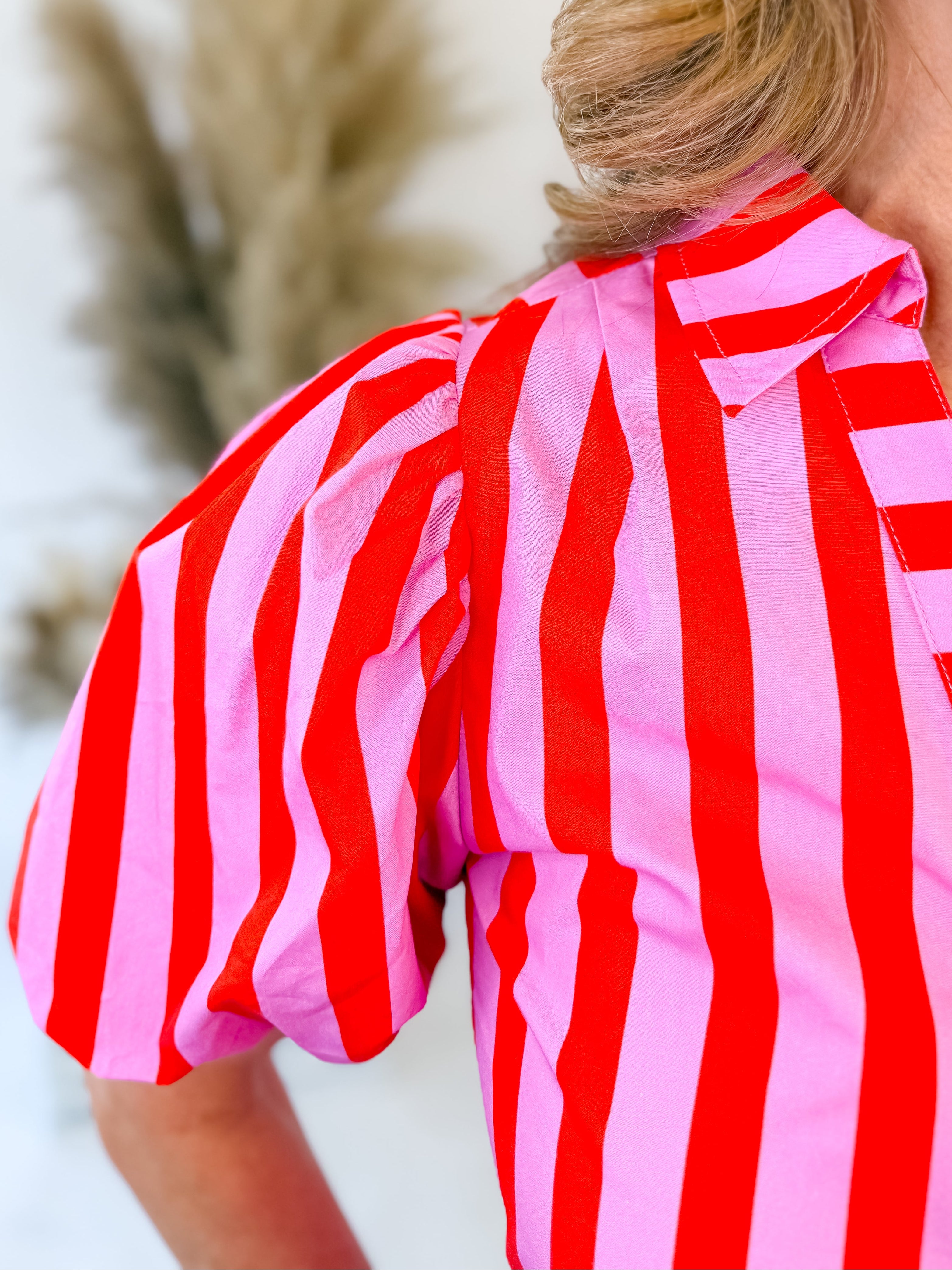 Candy Stripe Blouse