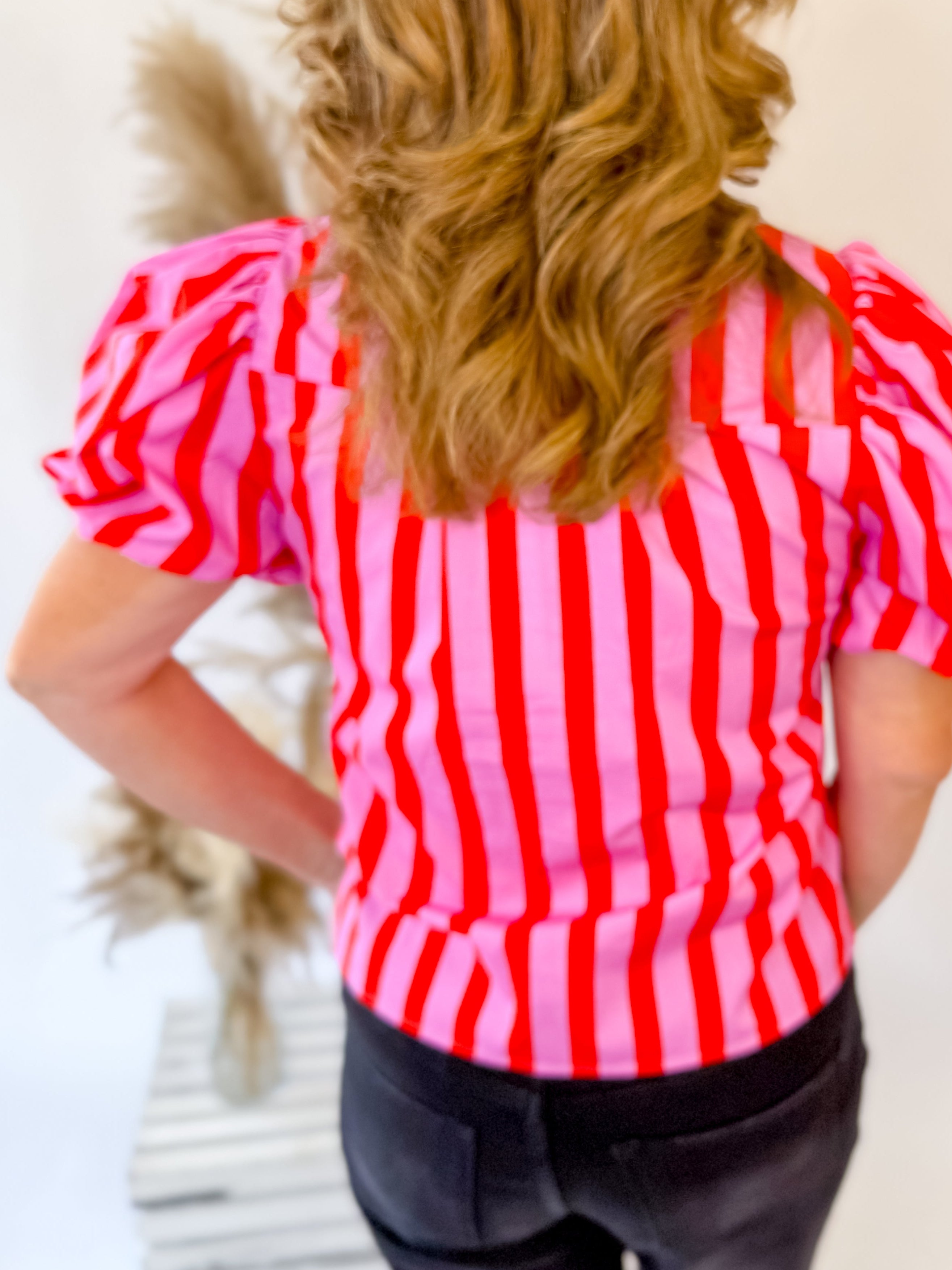 Candy Stripe Blouse