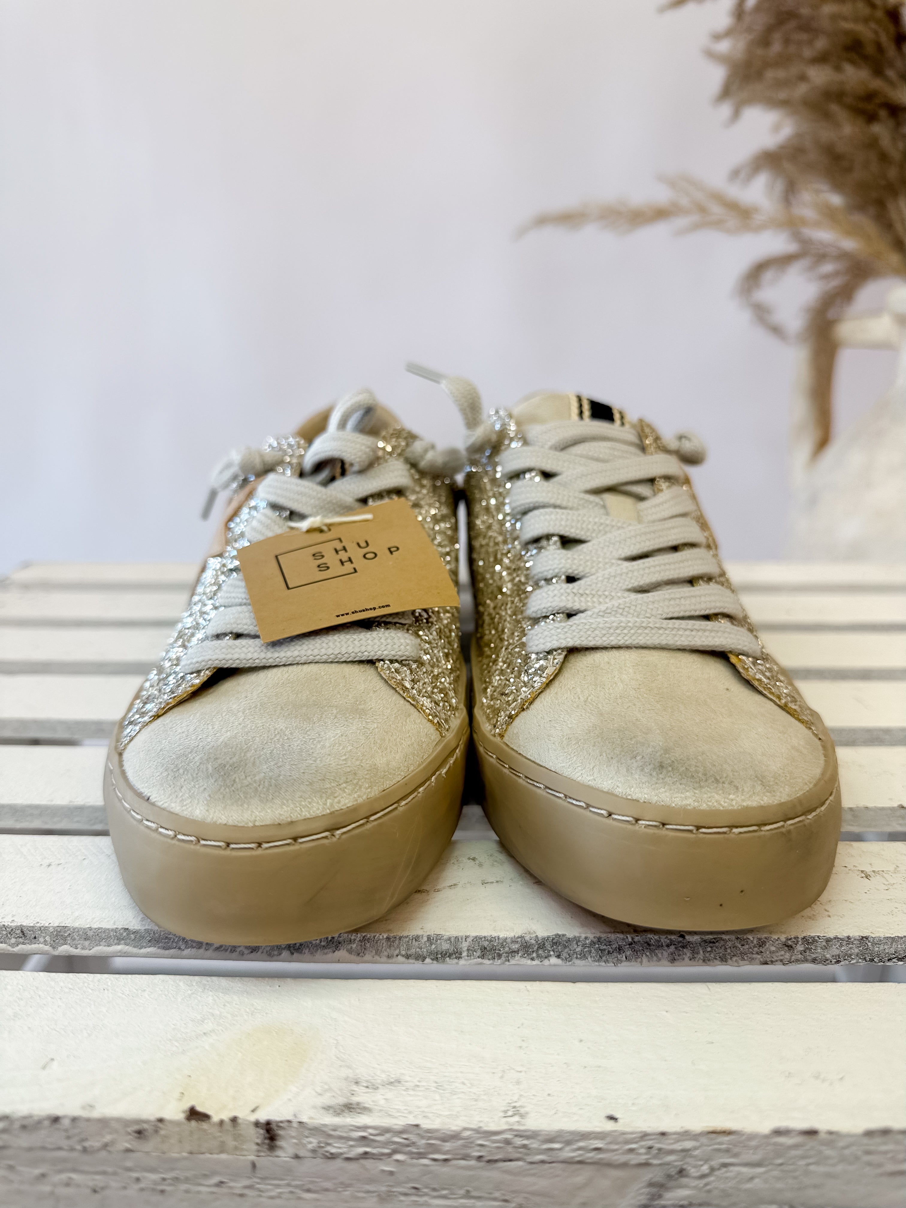 [ShuShop] Paula Sneaker Sterling Glitter