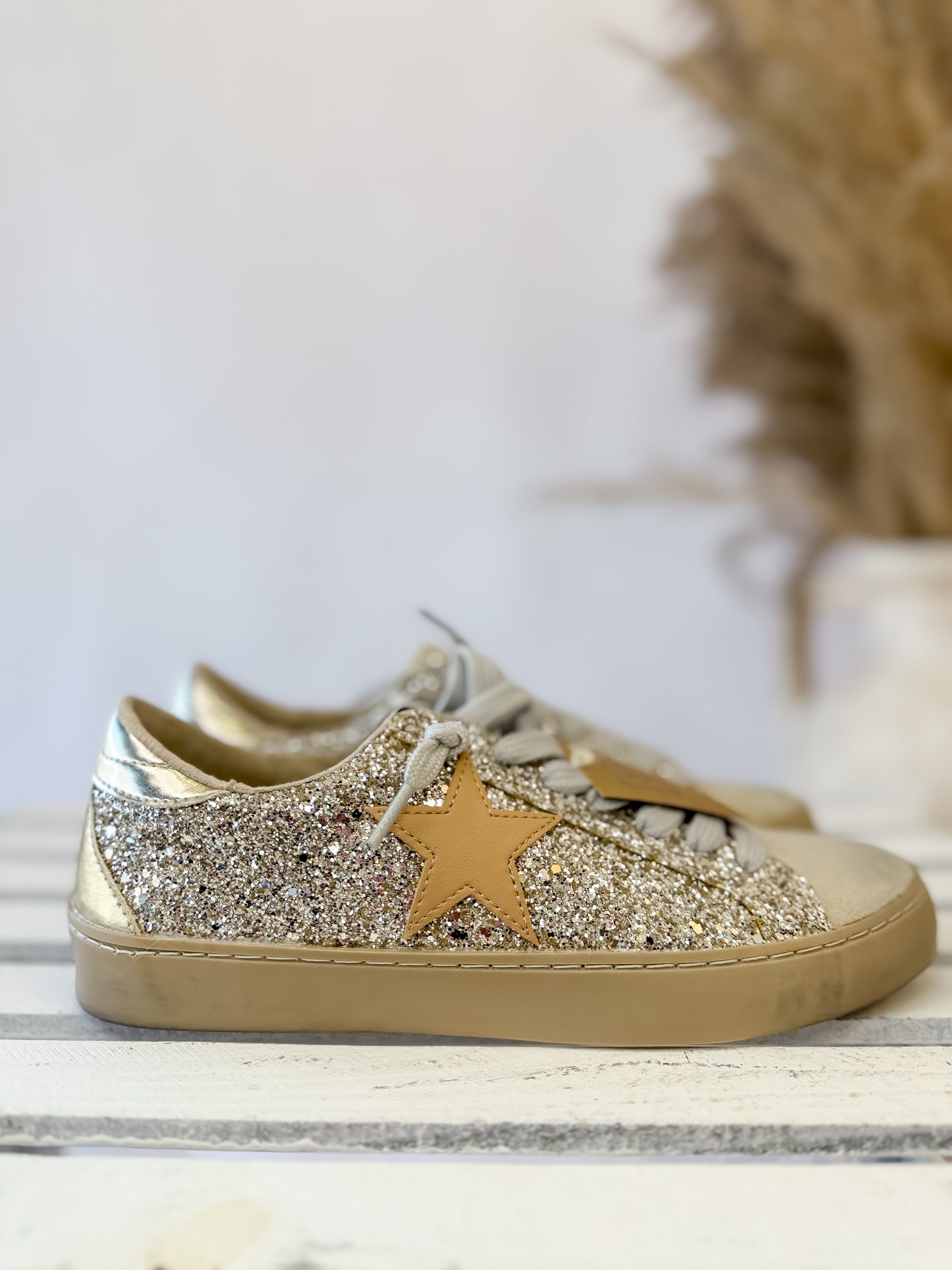 [ShuShop] Paula Sneaker Sterling Glitter