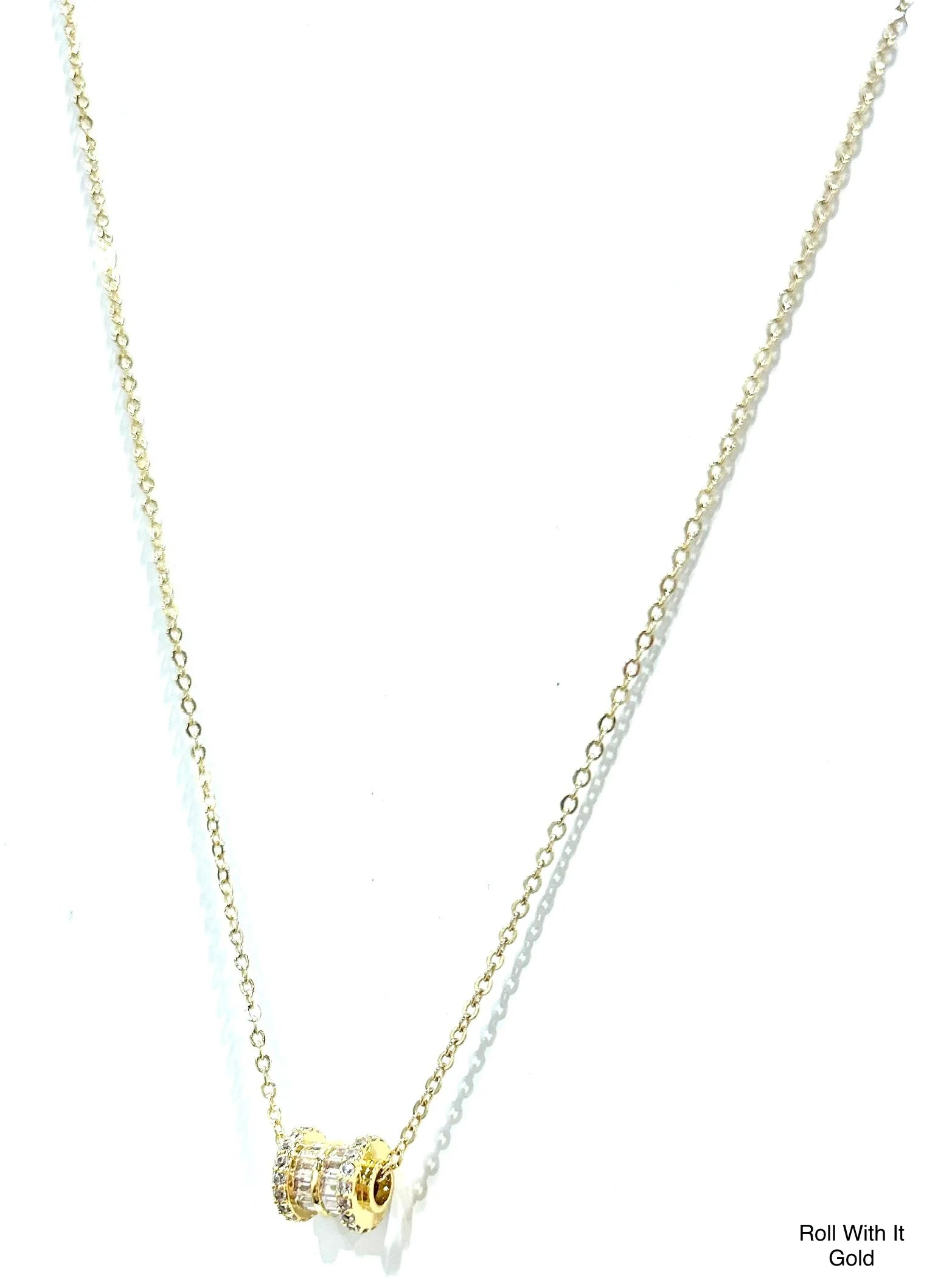 B.B. Lila Roll With It 16" Necklace