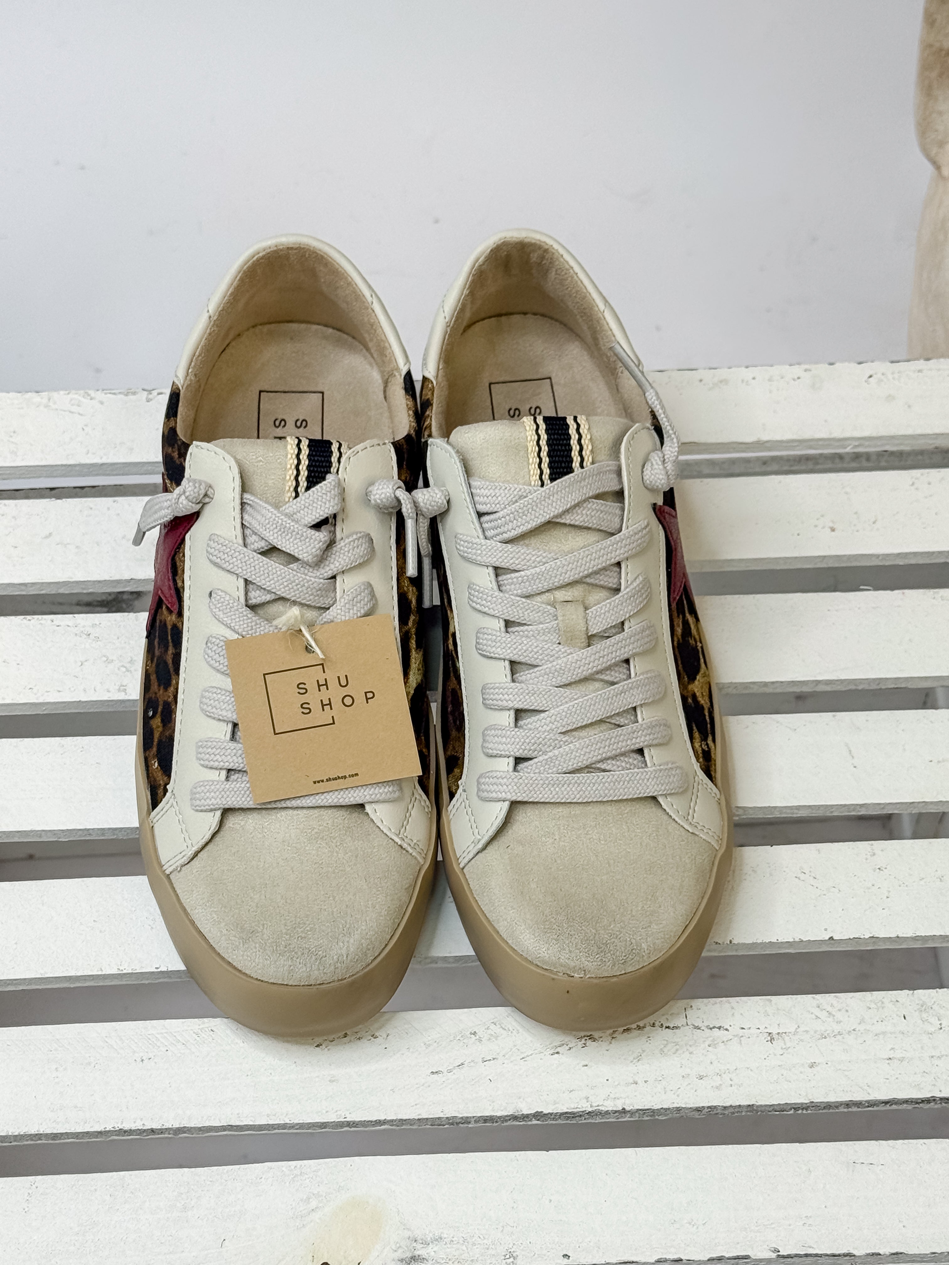 [Shu Shop] Paula Sneakers - Leopard Print