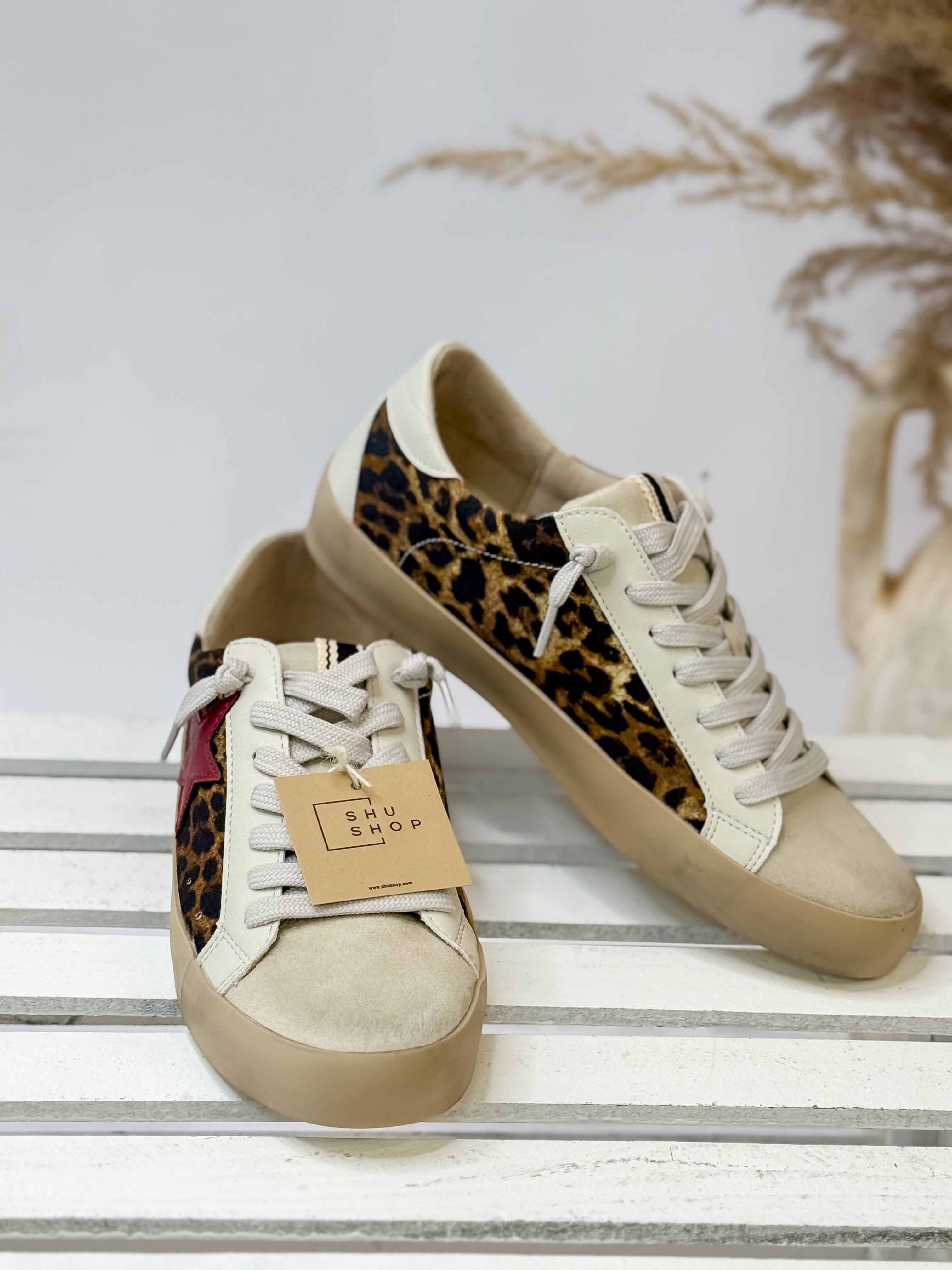[Shu Shop] Paula Sneakers - Leopard Print