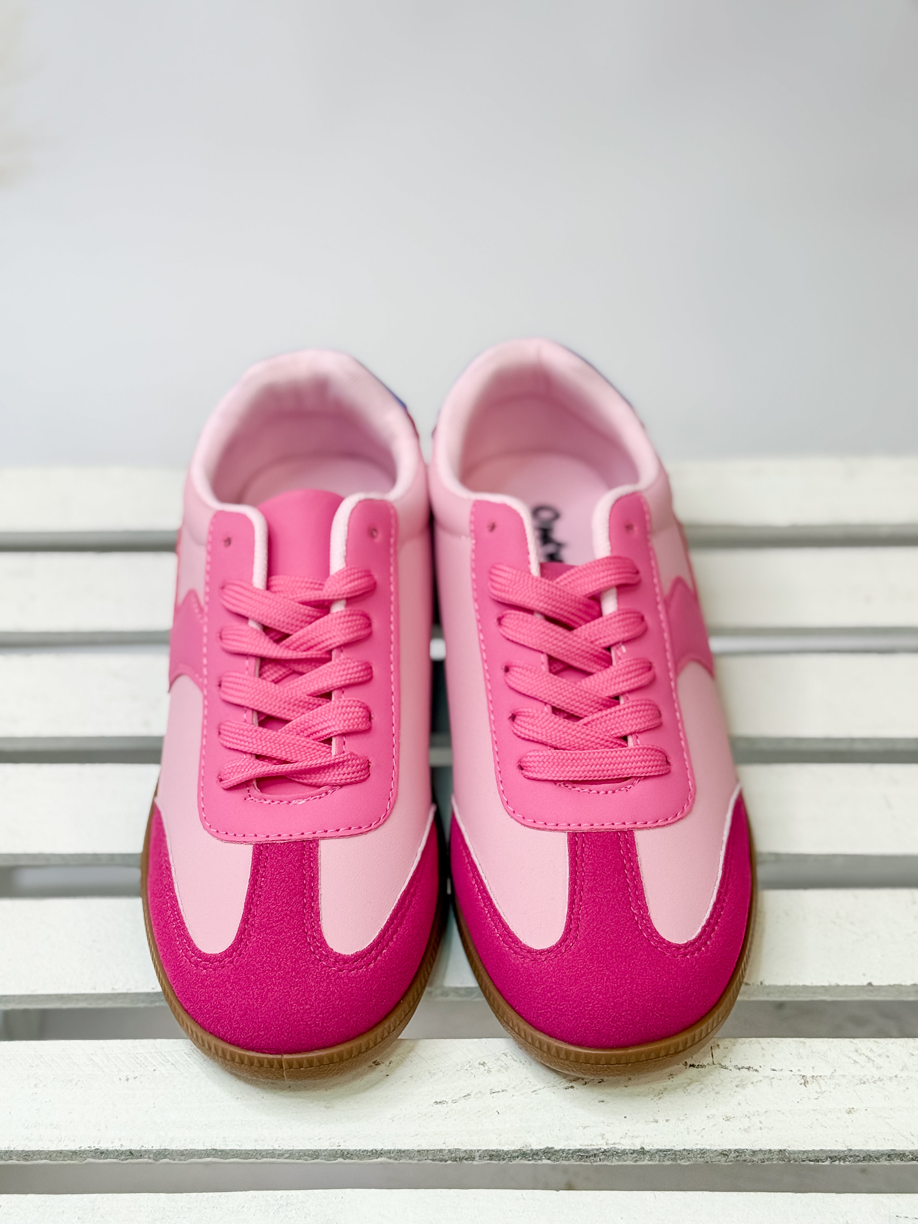 Great 1 Sneaker - Fucshia