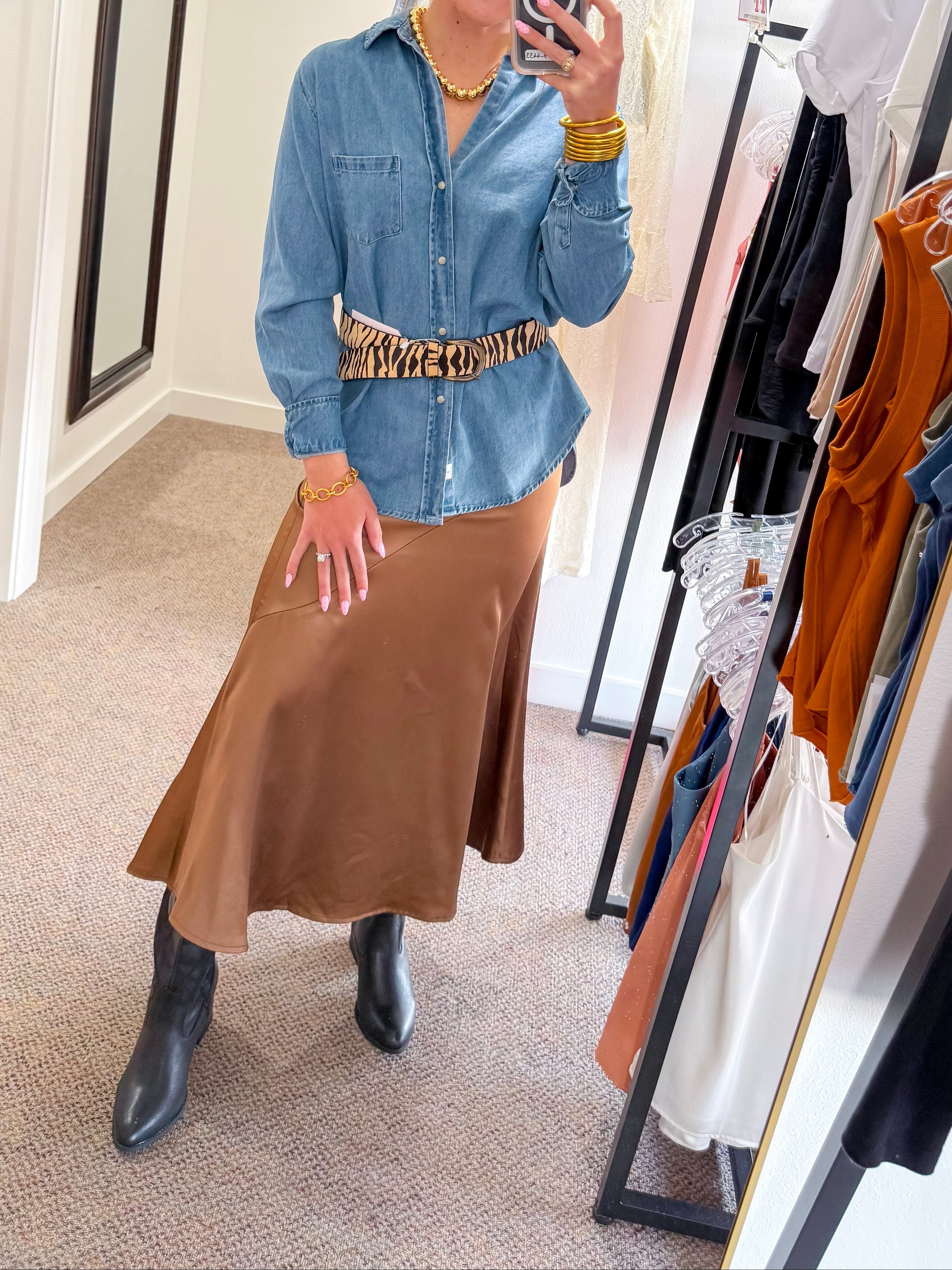 Structured Elegance Skirt