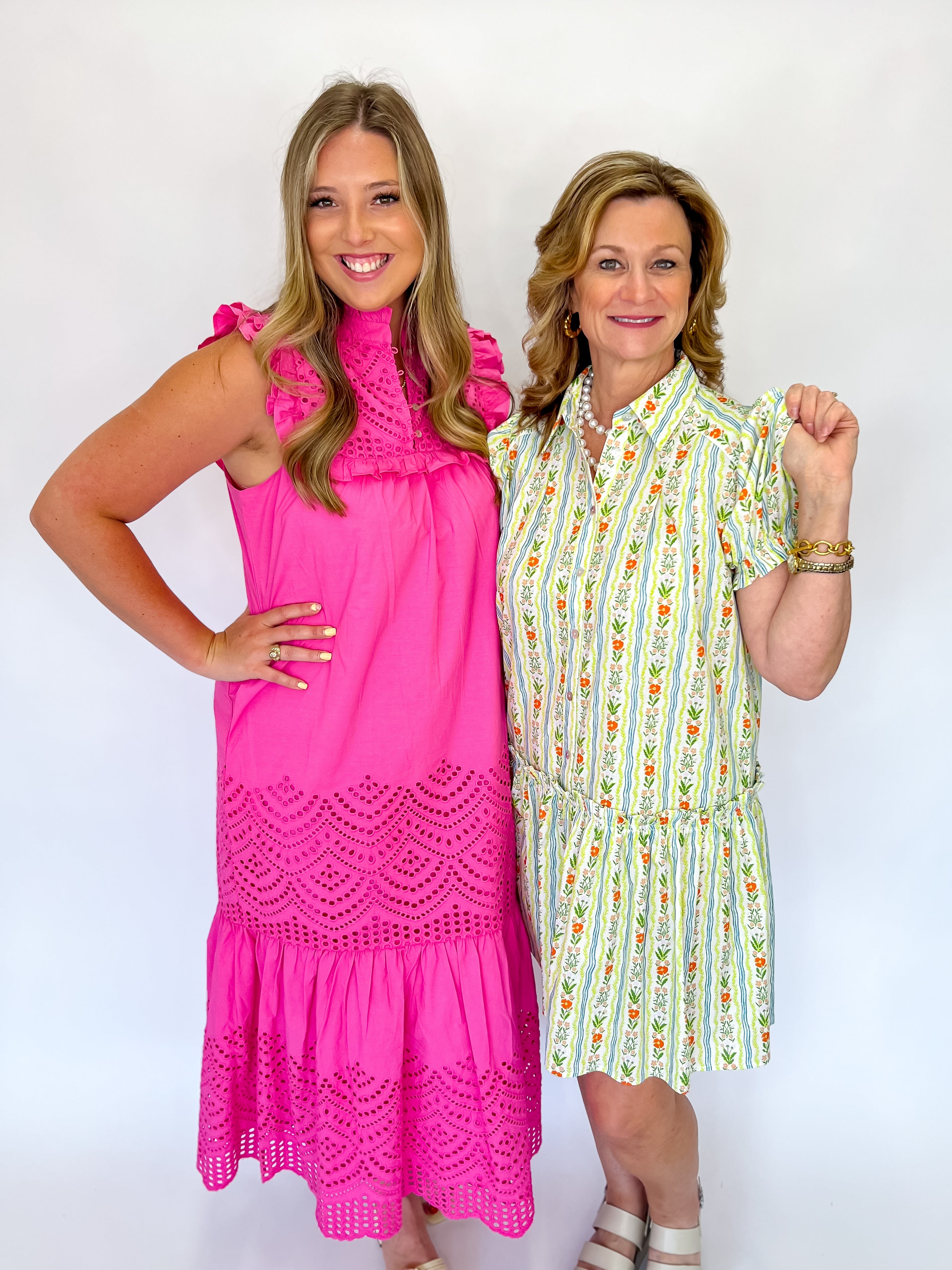 Chelsea Midi Dress - Pink