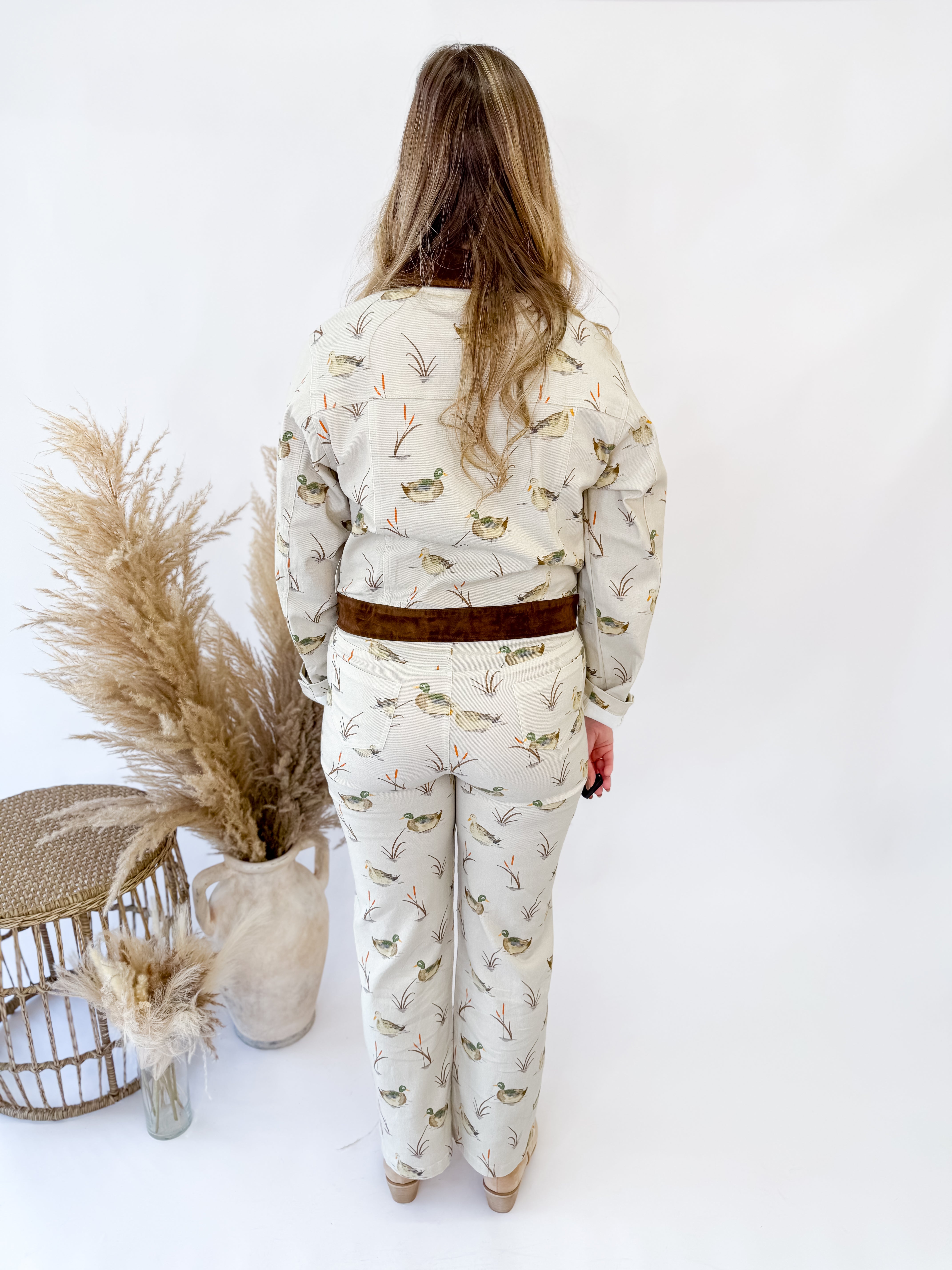 Hunt Scene Straight Trouser