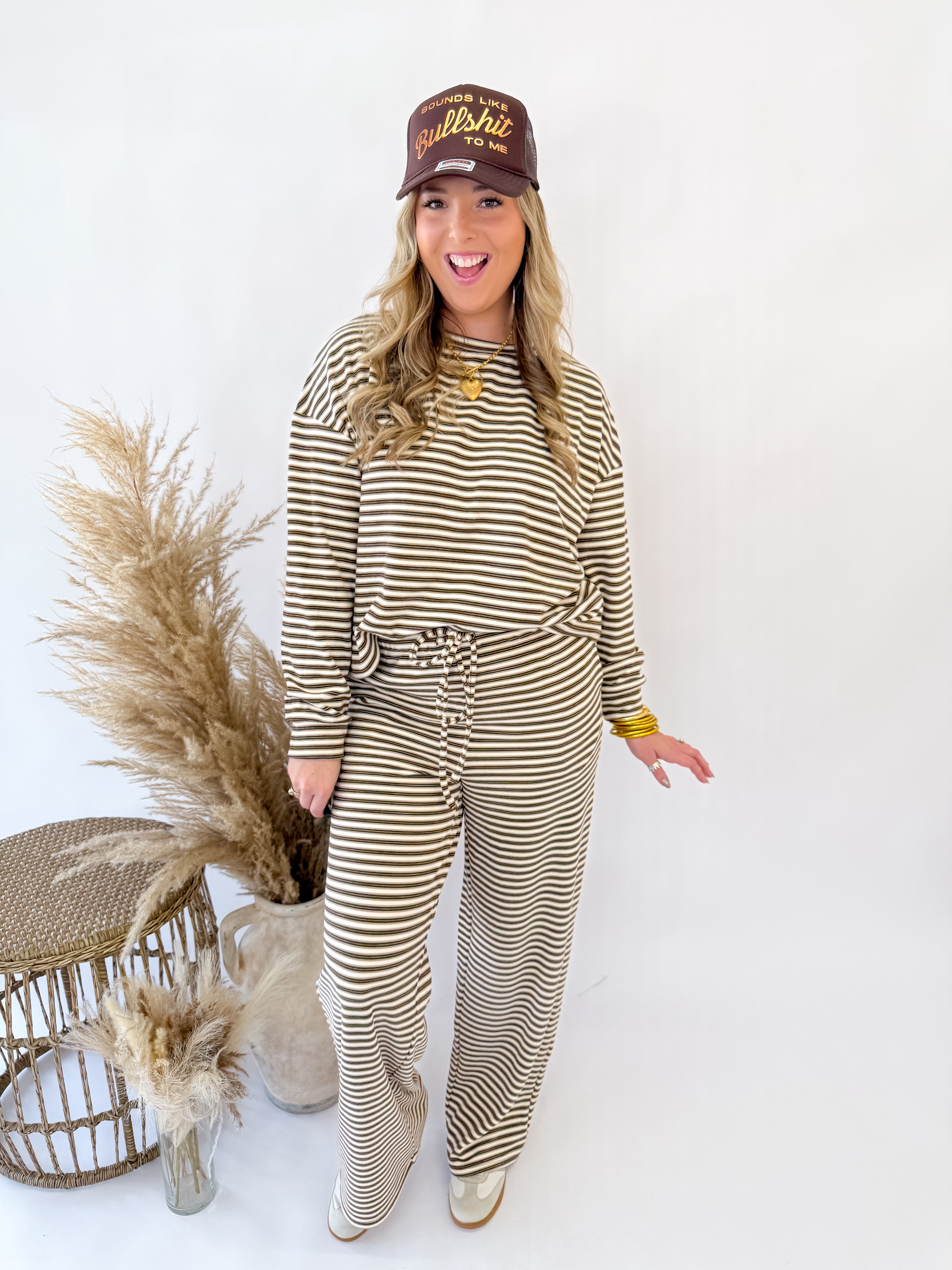 Cider Stripe Lounge Pant