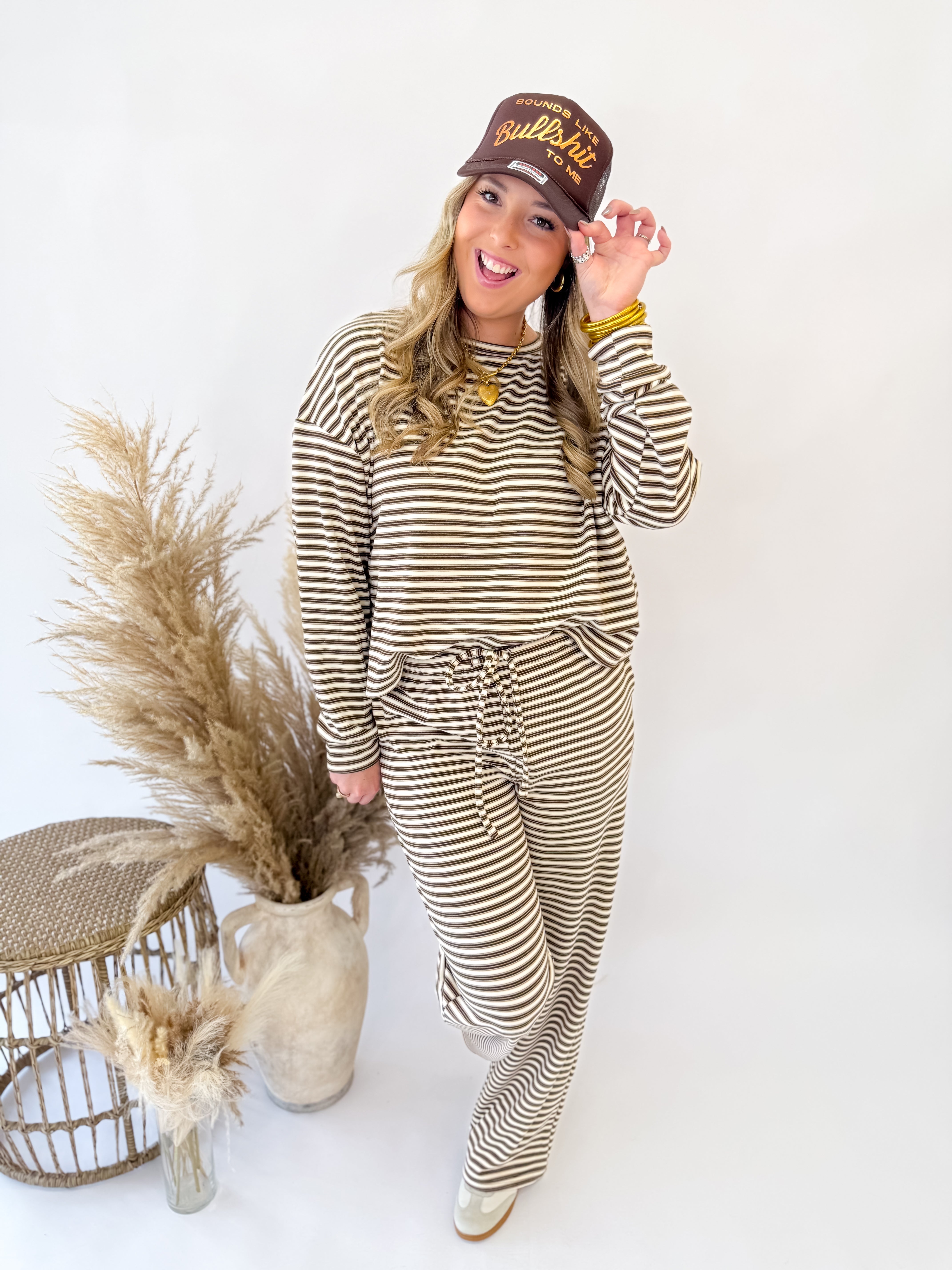 Cider Stripe Lounge Pant