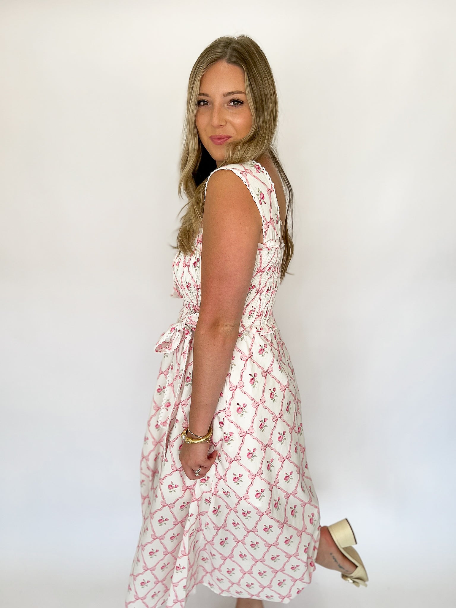 The Belle Bow Dress