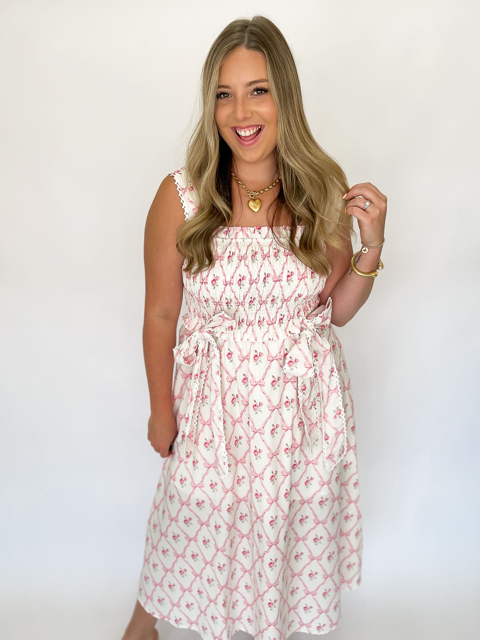 The Belle Bow Dress