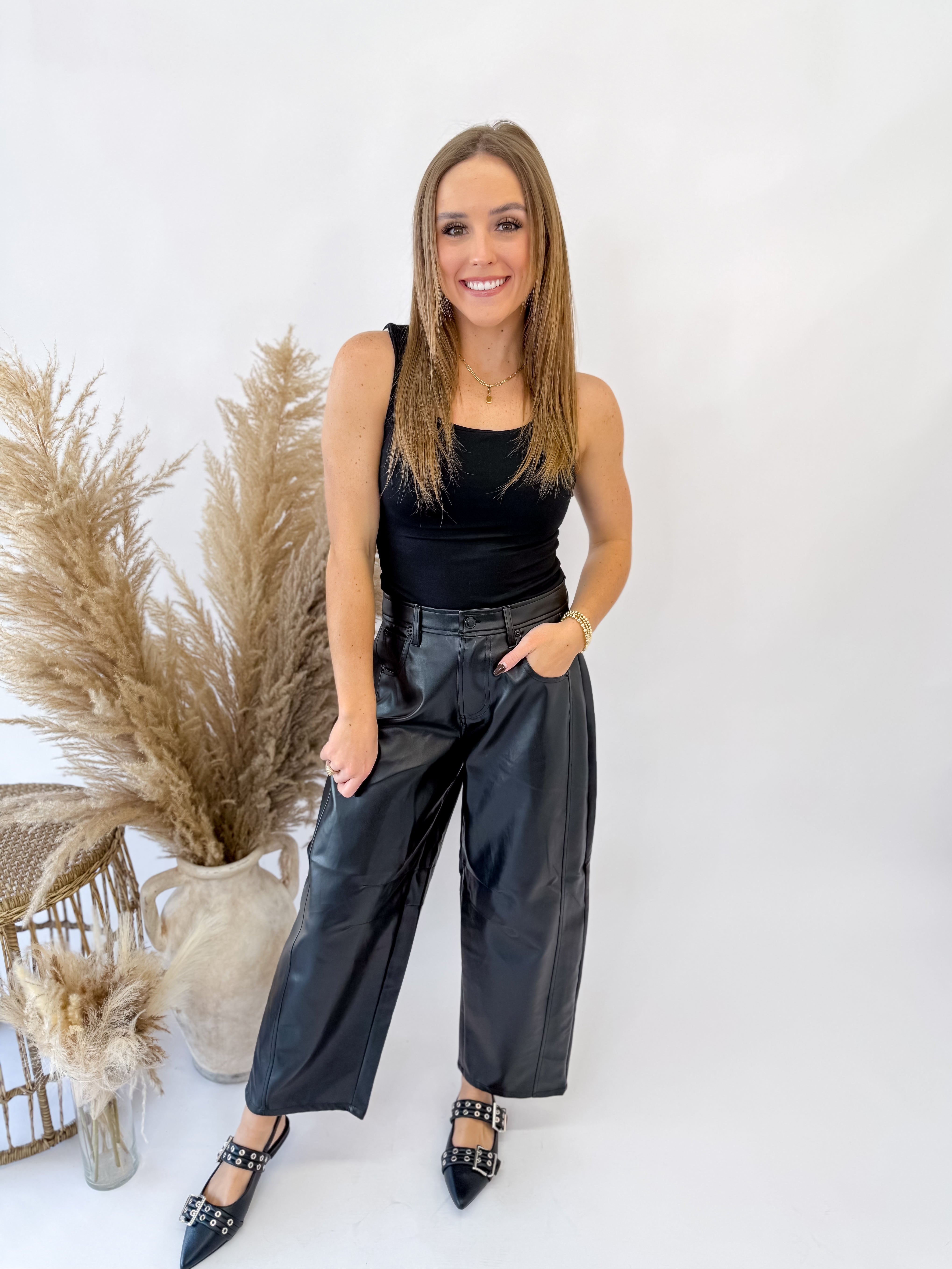 Easy Days Black Tank