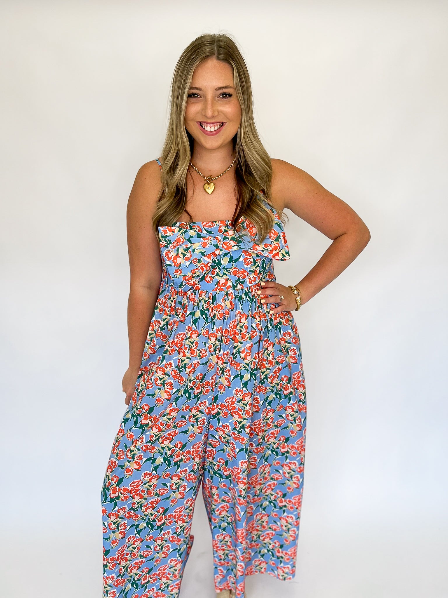 Radiant Hour Bow Jumpsuit
