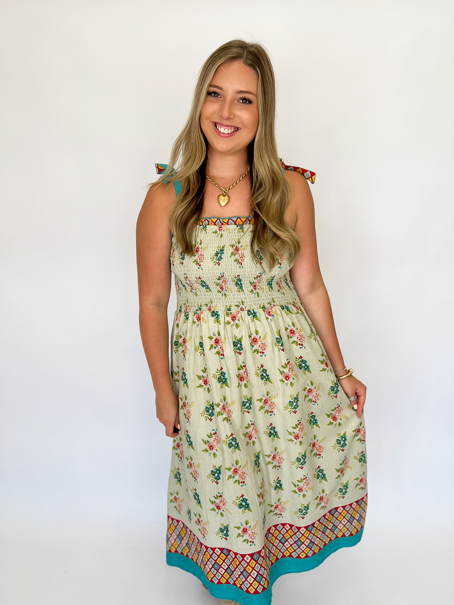 [THML] Summer Floral Fling Dress