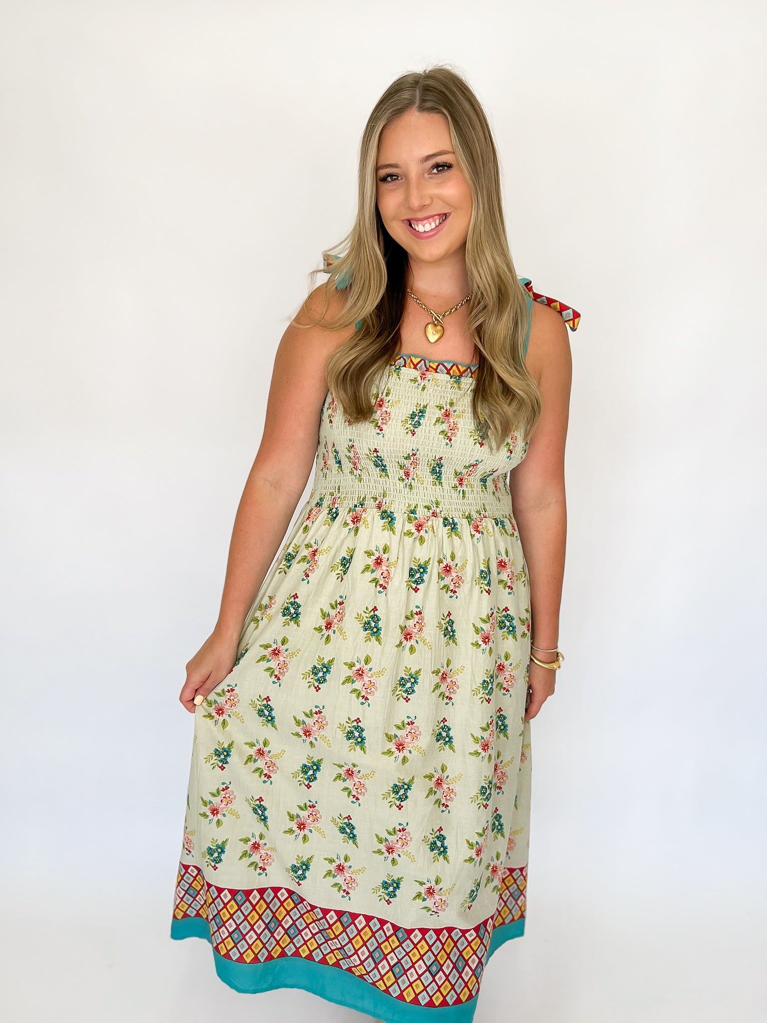 [THML] Summer Floral Fling Dress