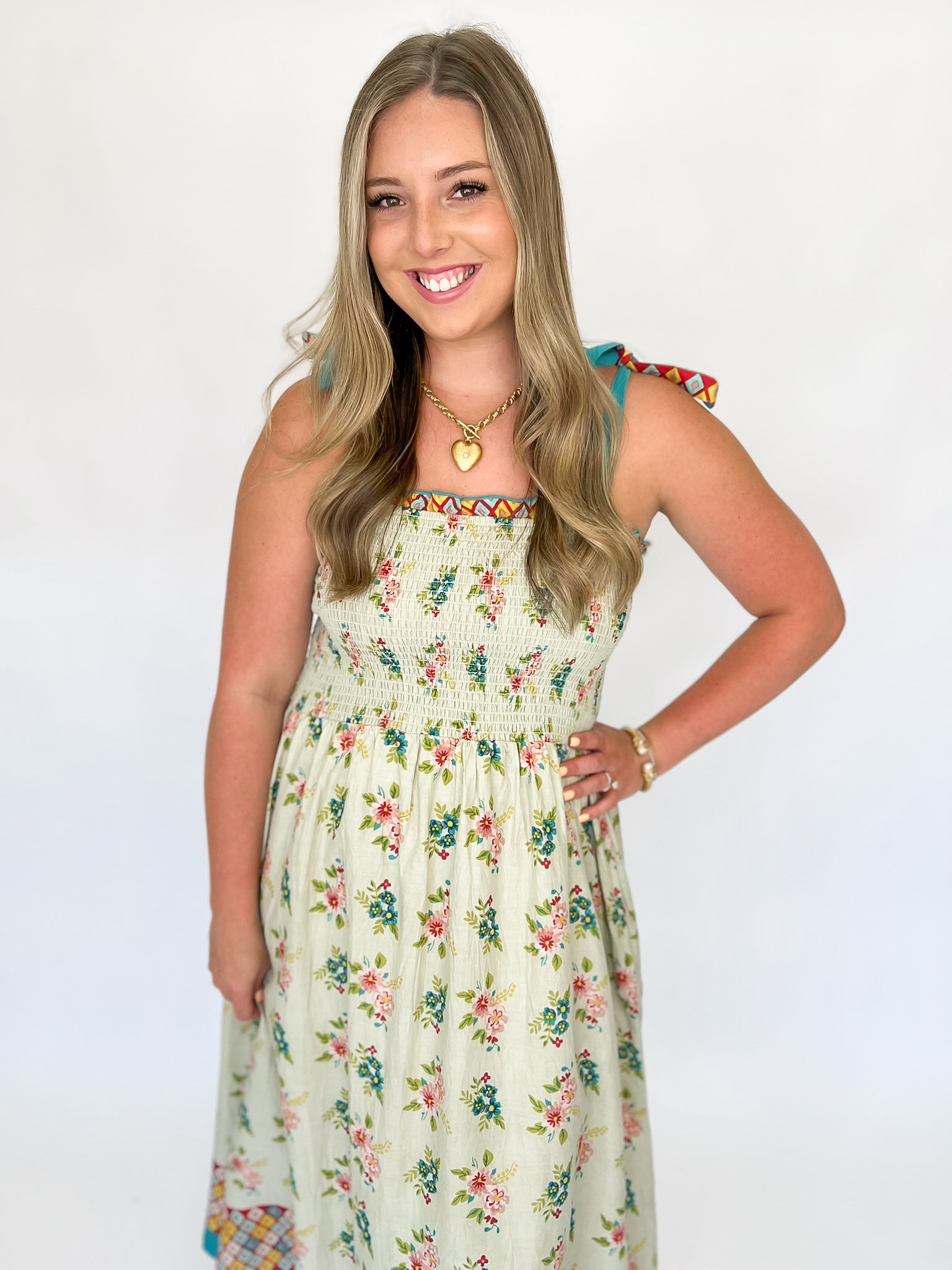 [THML] Summer Floral Fling Dress