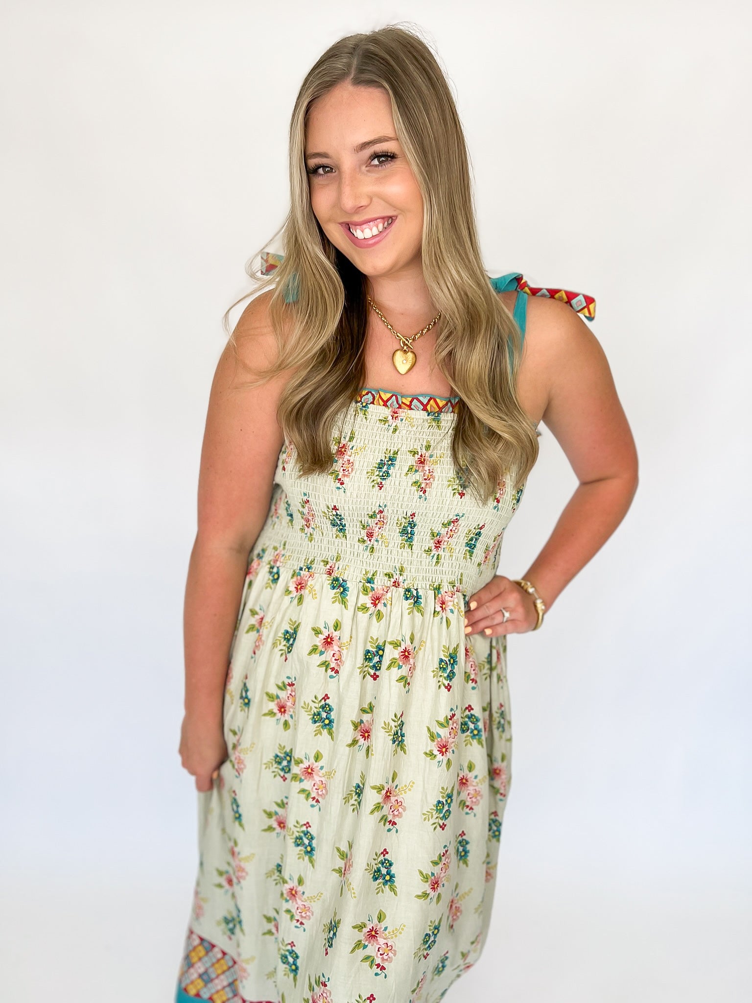 [THML] Summer Floral Fling Dress