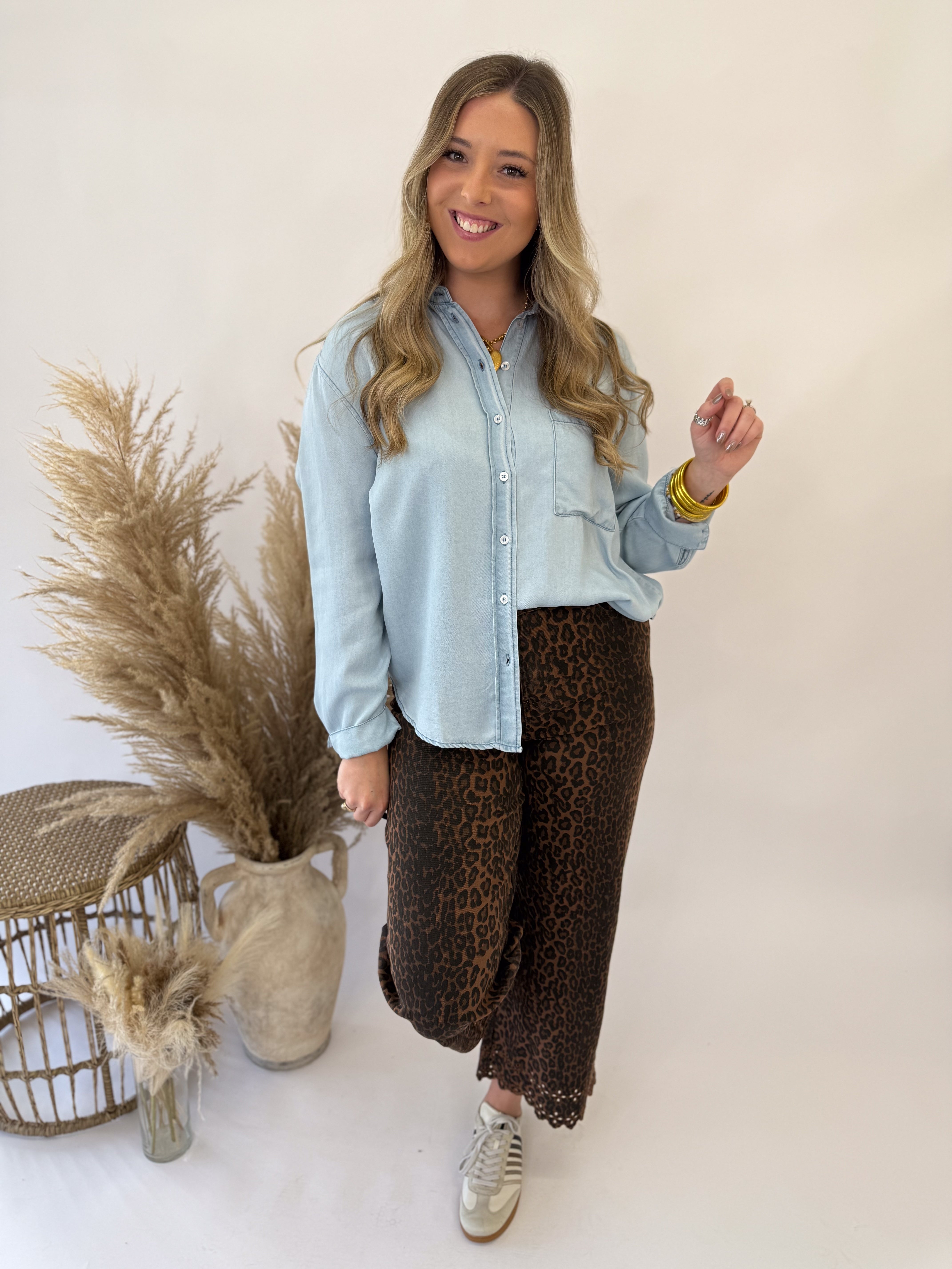 Morning Mist Lyocell Top