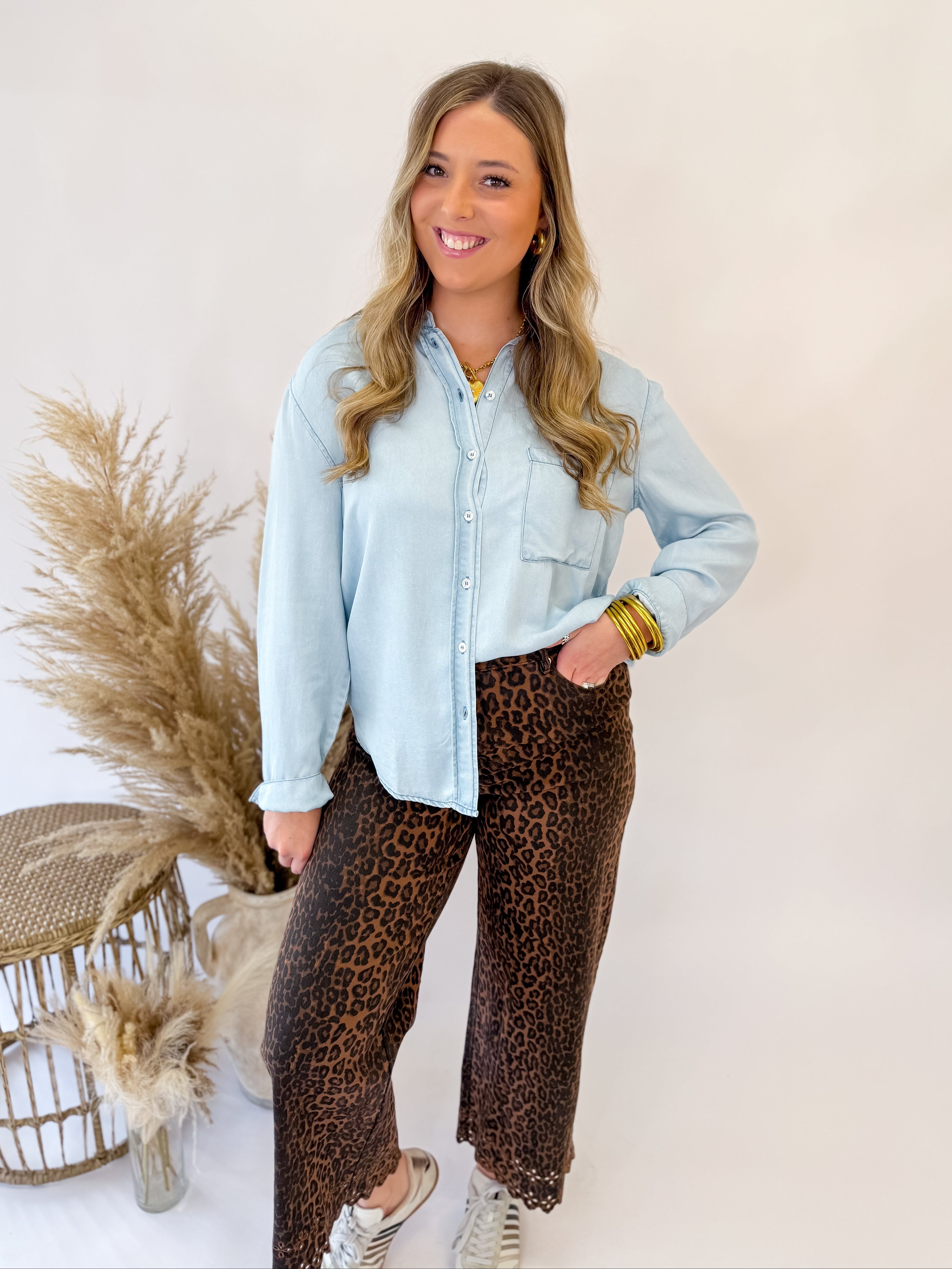 Wildflower Leopard Trousers