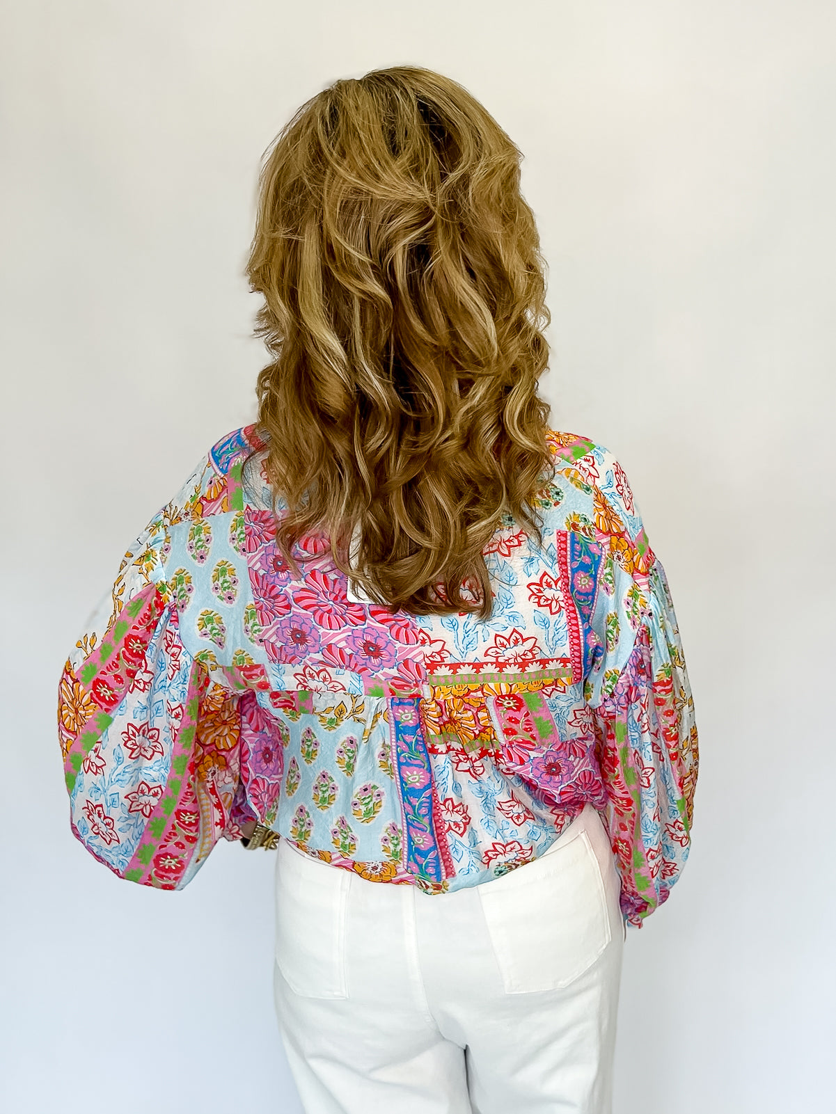 Saltair Patchwork Blouse