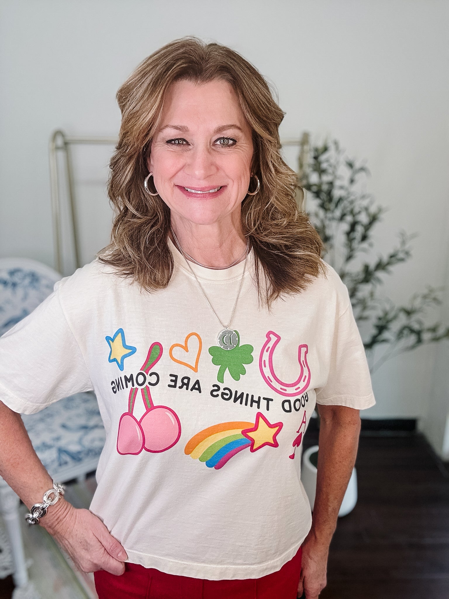 Good Things Are Coming Cropped Tee