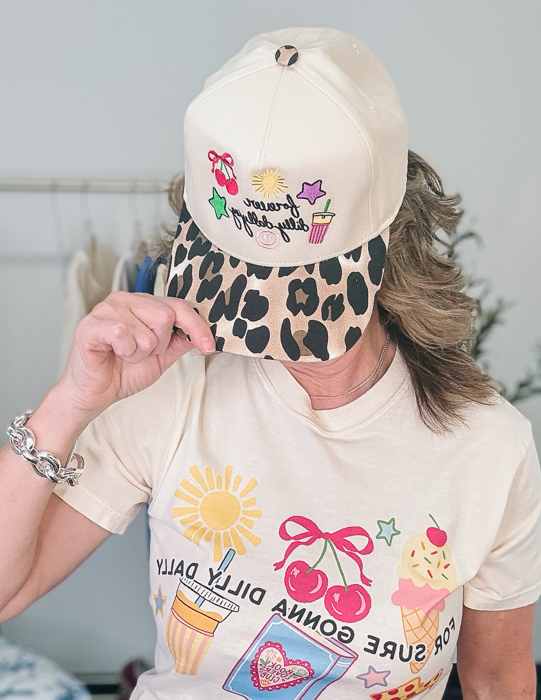 Forever Dilly Dalling Leopard Hat