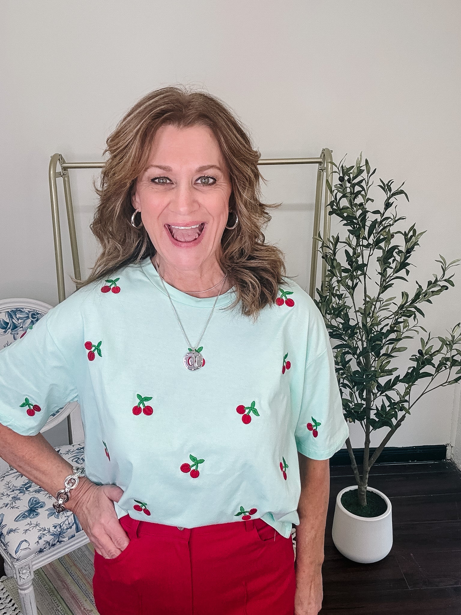 Oh Cherry Mint Tee