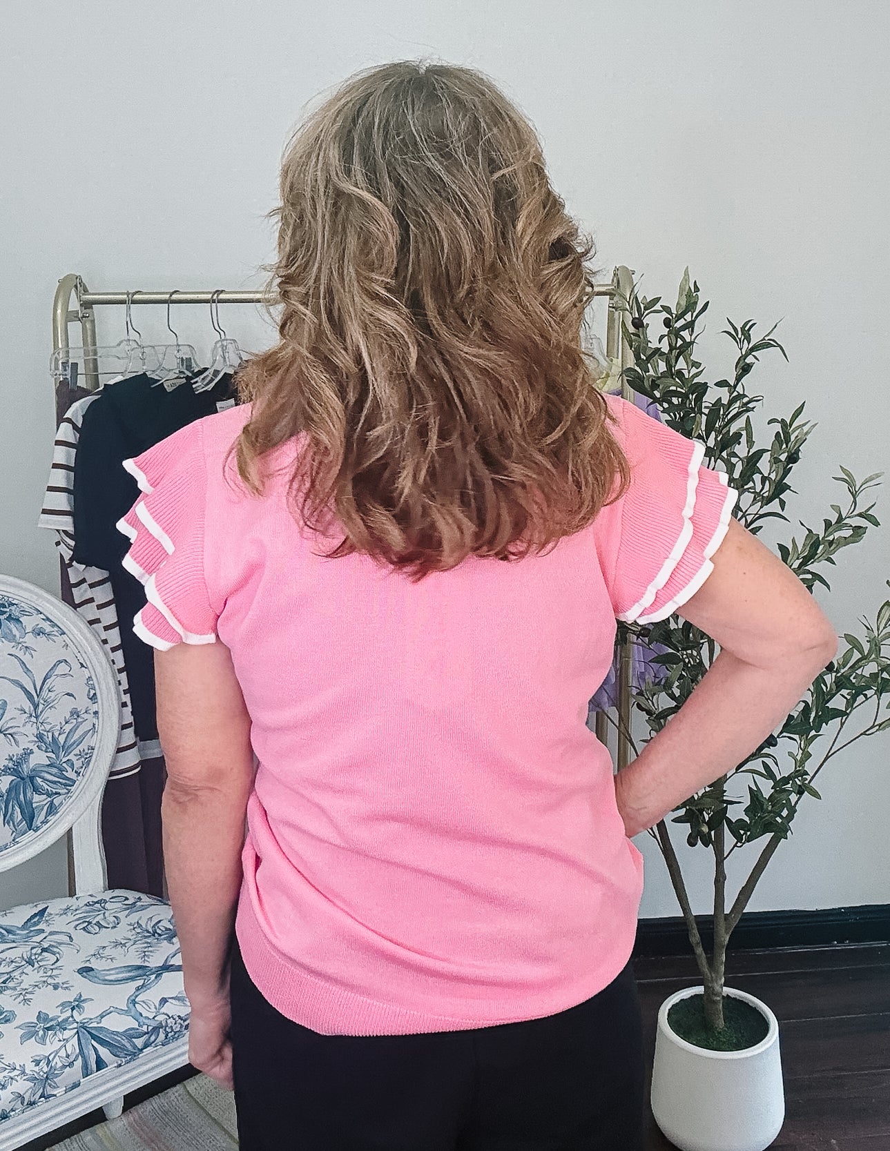 It's All in the Detail Knit Sweater - Pink