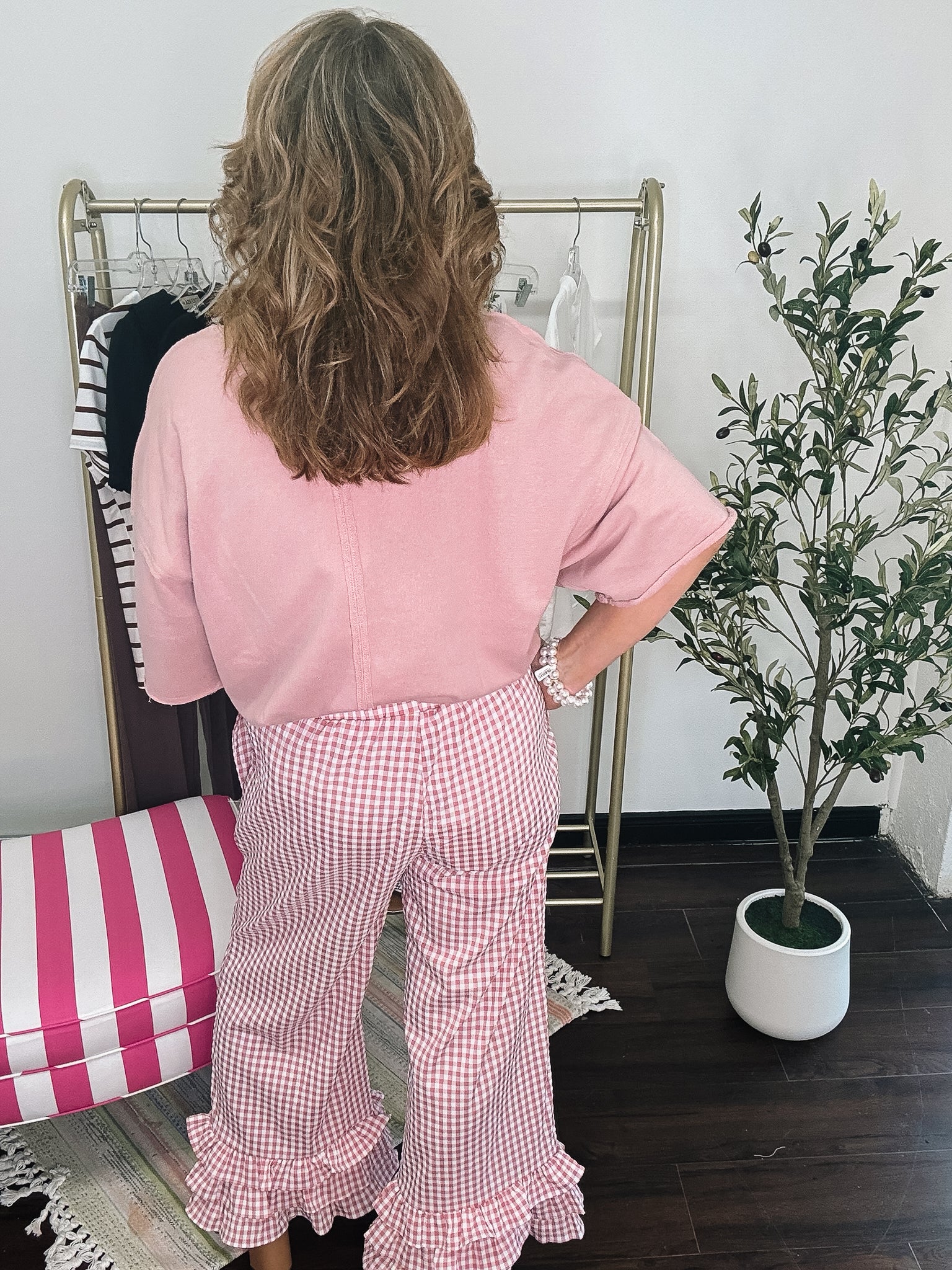 Make Me Blush Cut Edge Knit Top - Blush