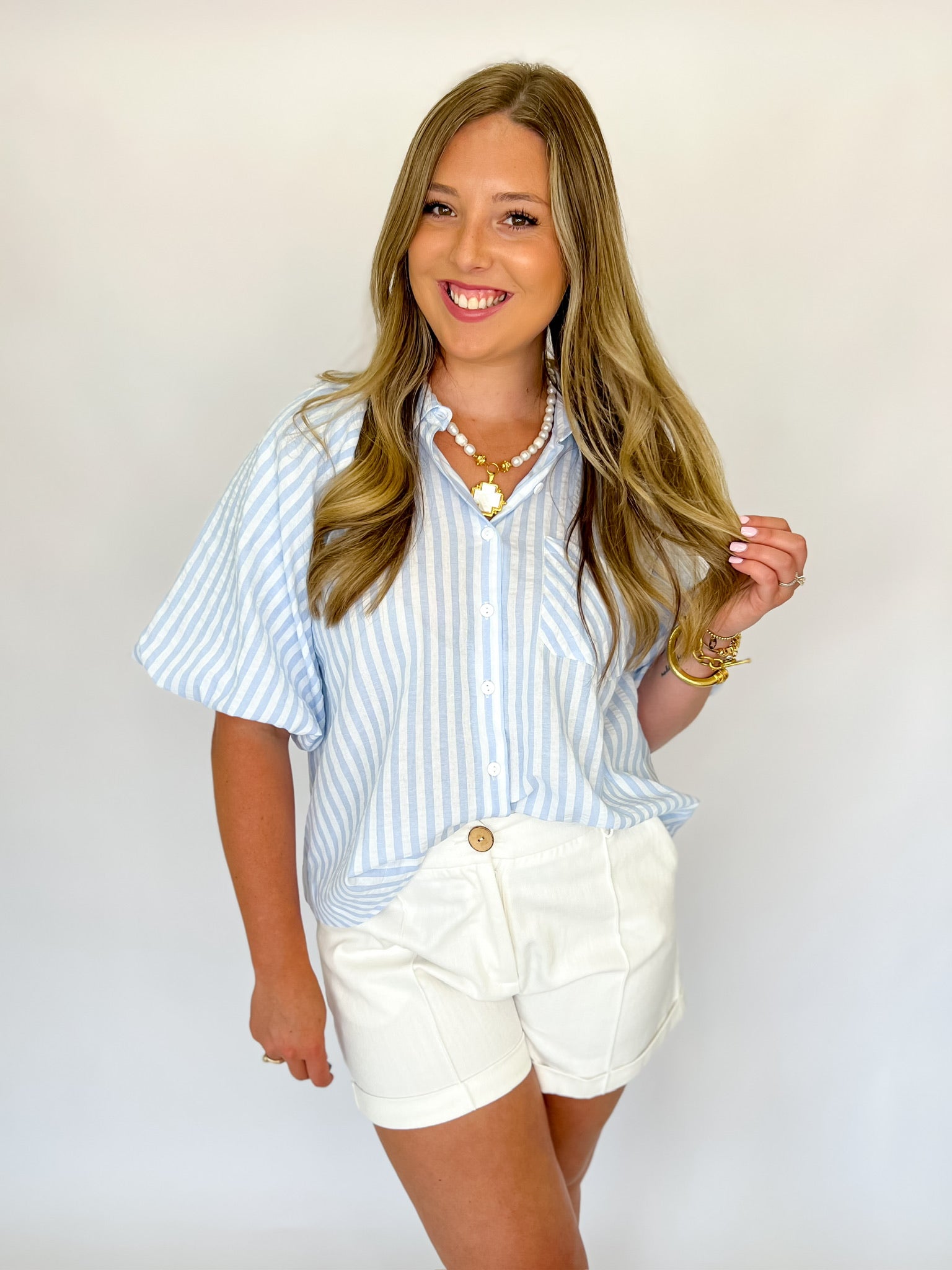 Stripes of Solace Blouse