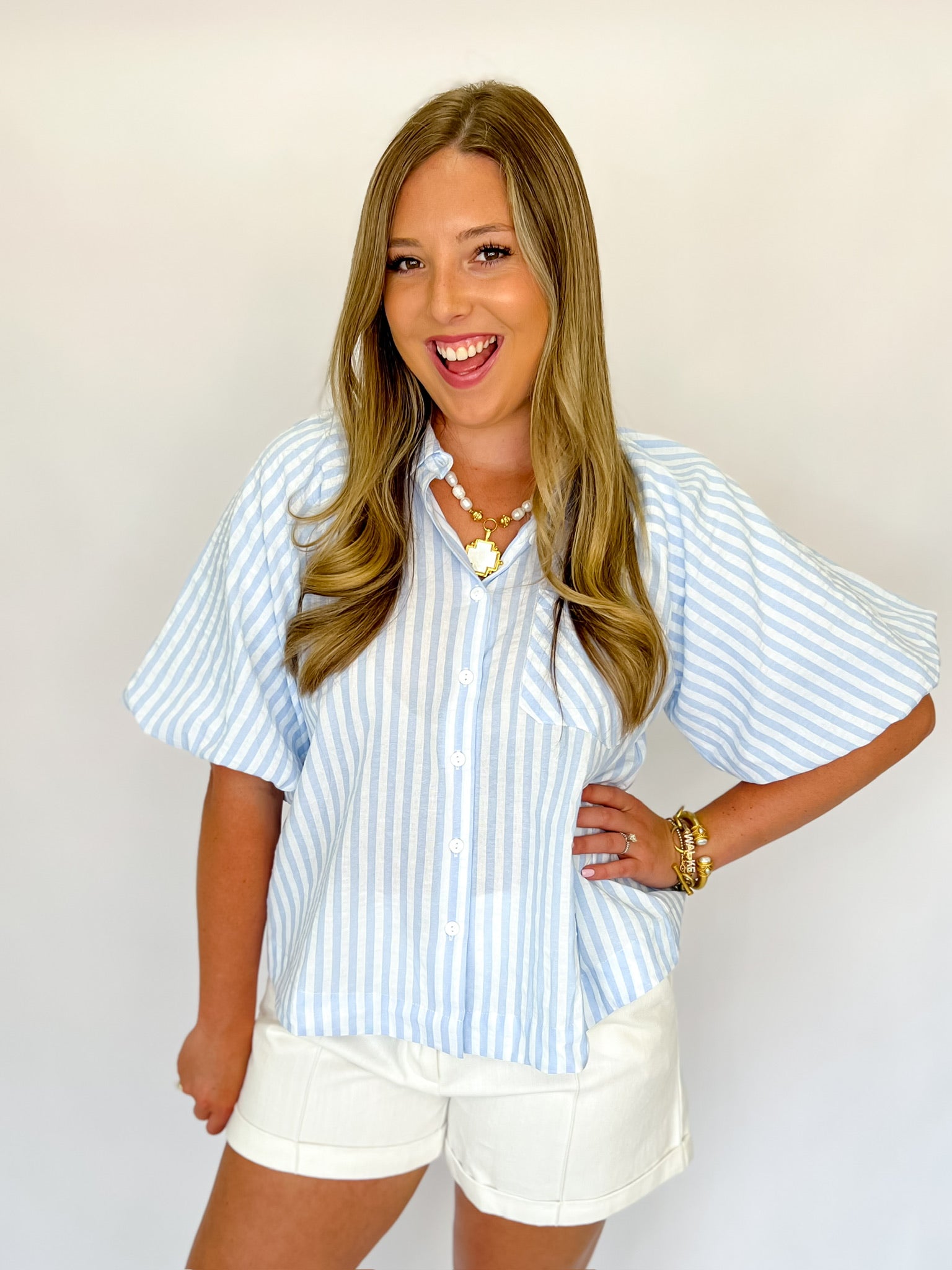 Stripes of Solace Blouse