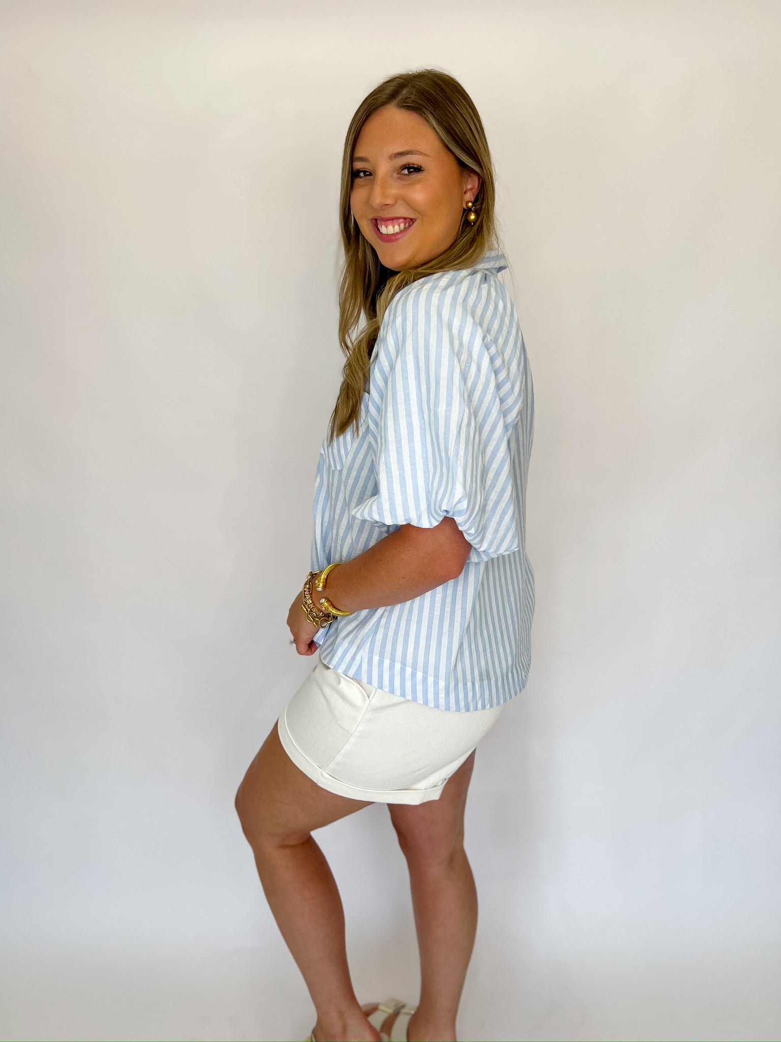 Stripes of Solace Blouse